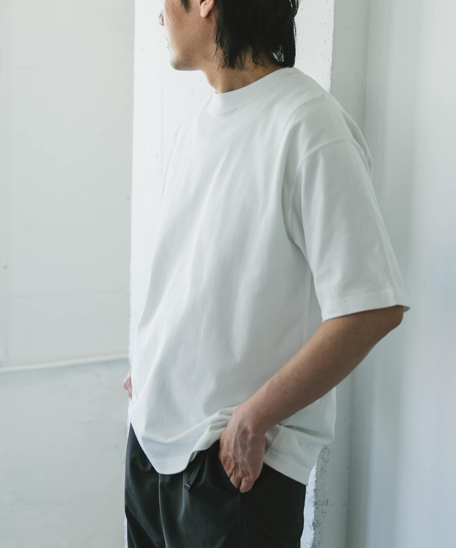 URBAN RESEARCH DOORS「10.5オンス ヘビーウェイト ショートスリーブ Tシャツ」|Tシャツ・カットソー|