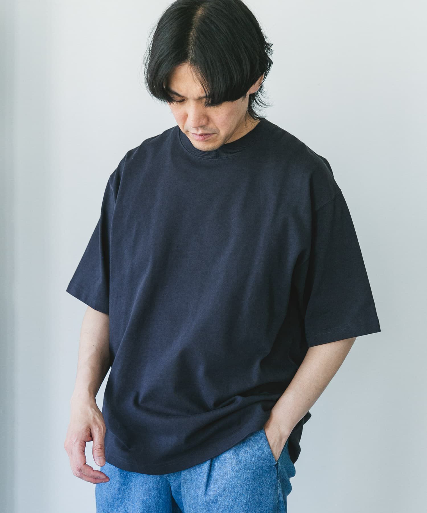 URBAN RESEARCH DOORS「10.5オンス ヘビーウェイト ショートスリーブ Tシャツ」|Tシャツ・カットソー|