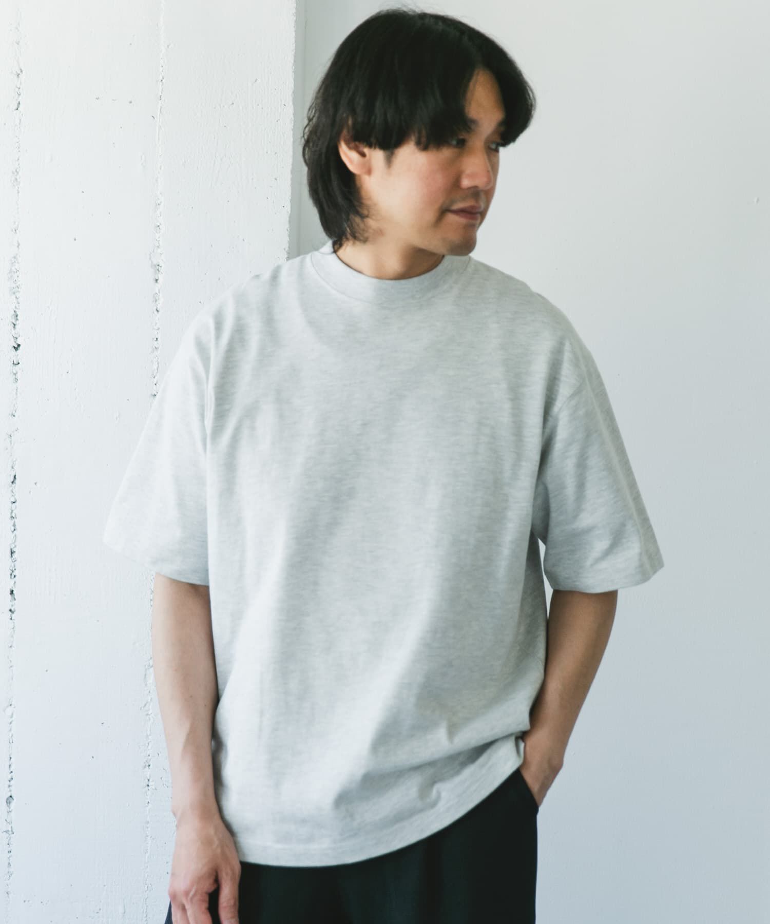 URBAN RESEARCH DOORS「10.5オンス ヘビーウェイト ショートスリーブ Tシャツ」|Tシャツ・カットソー|