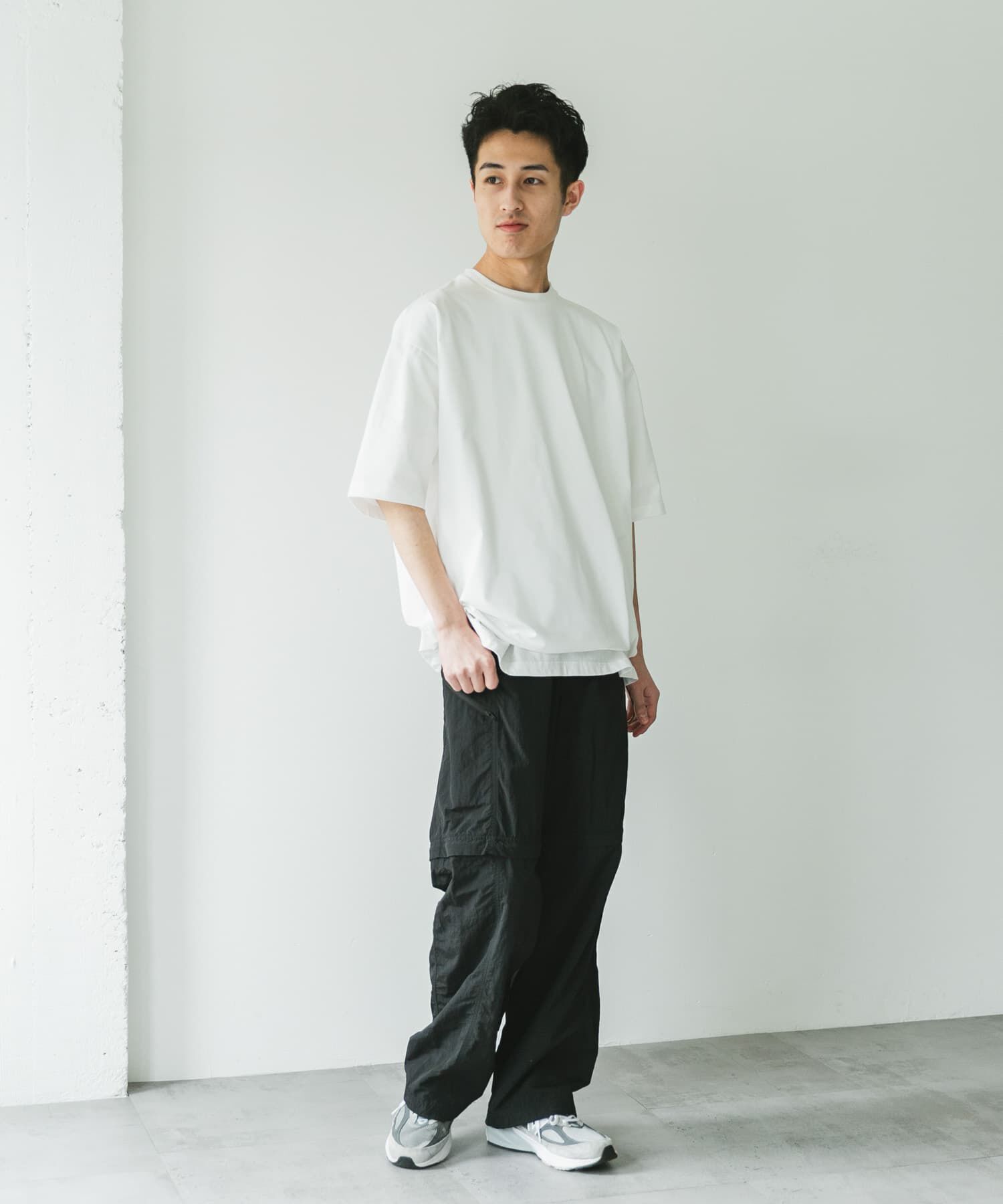 URBAN RESEARCH DOORS「URD Drawstring Short-Sleeve T-shirts」|Tシャツ・カットソー|