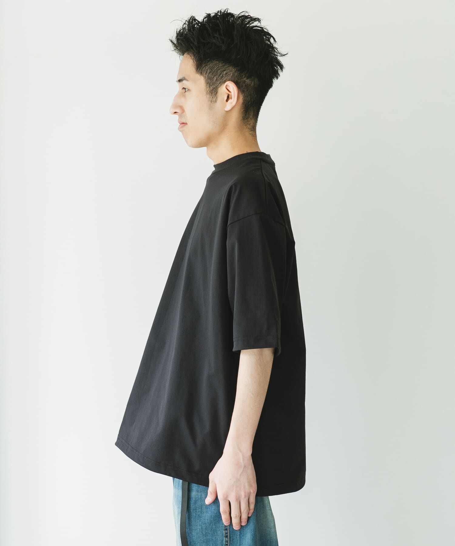 URBAN RESEARCH DOORS「URD Drawstring Short-Sleeve T-shirts」|Tシャツ・カットソー|