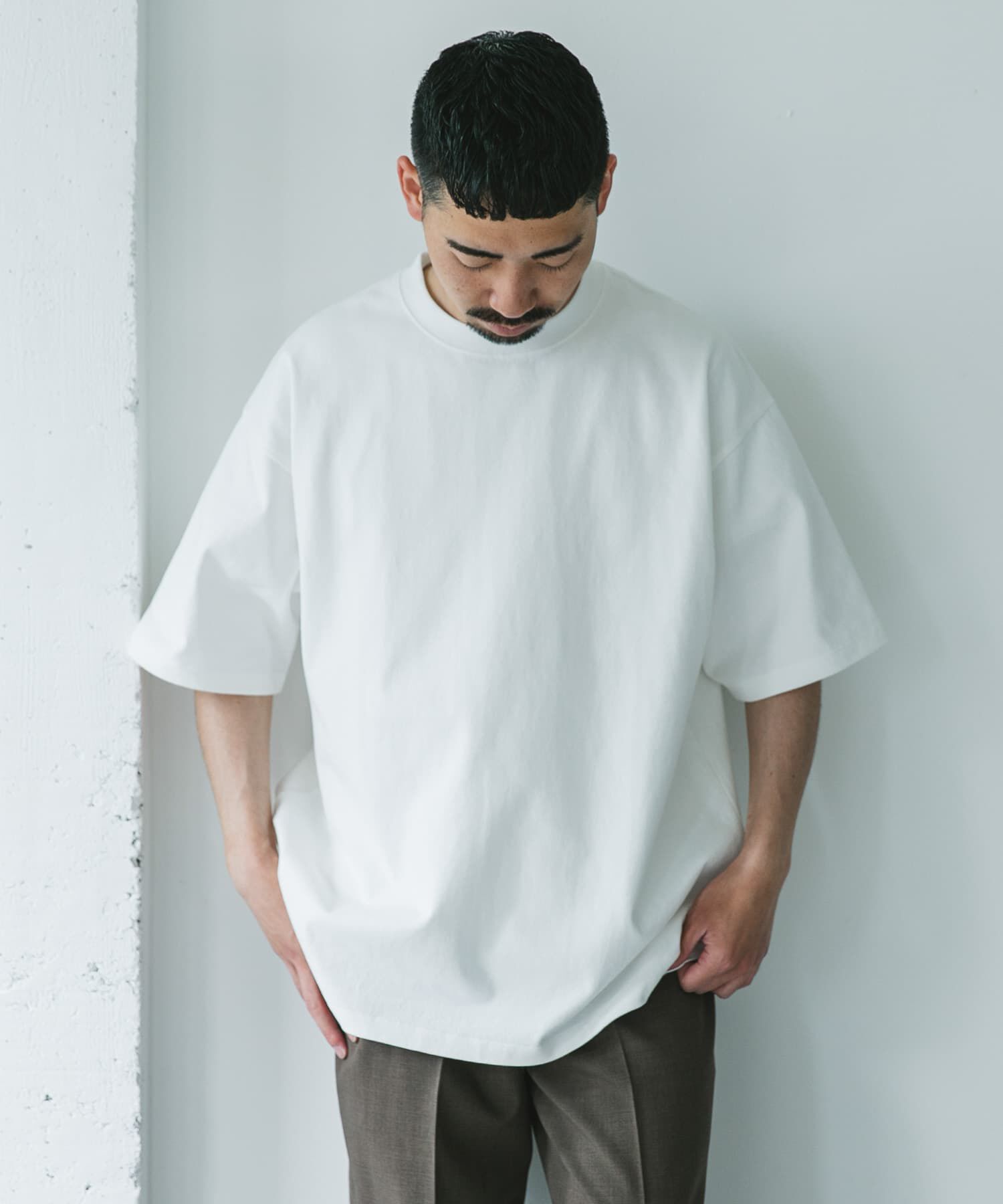 URBAN RESEARCH DOORS「10オンス クルーネックショートスリーブTシャツ」|Tシャツ・カットソー|