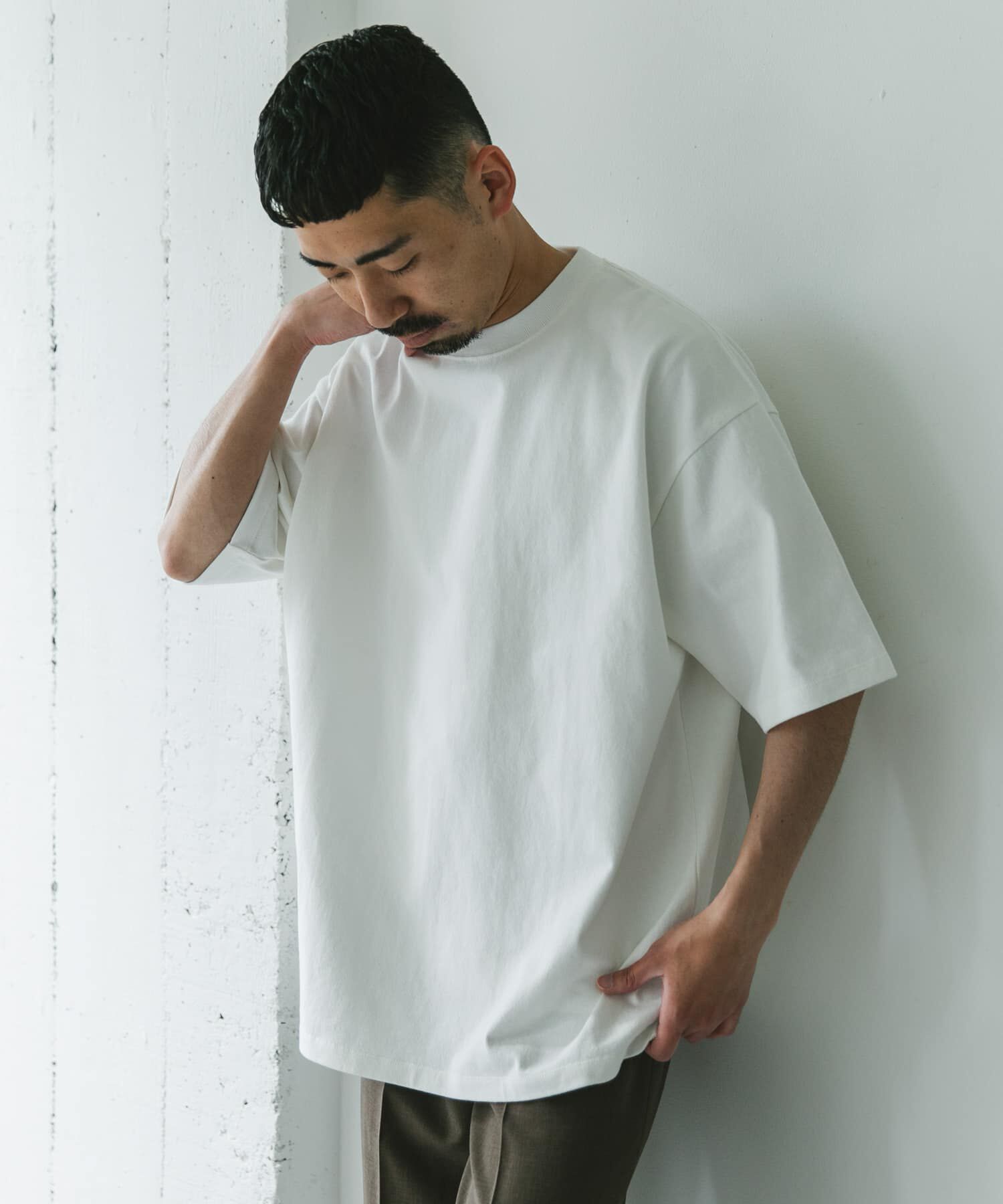 URBAN RESEARCH DOORS「10オンス クルーネックショートスリーブTシャツ」|Tシャツ・カットソー|
