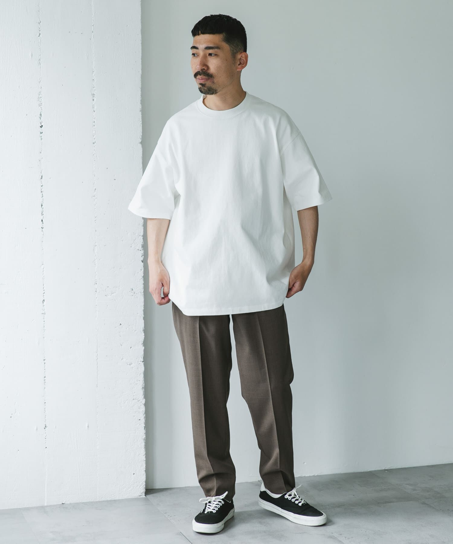 URBAN RESEARCH DOORS「10オンス クルーネックショートスリーブTシャツ」|Tシャツ・カットソー|