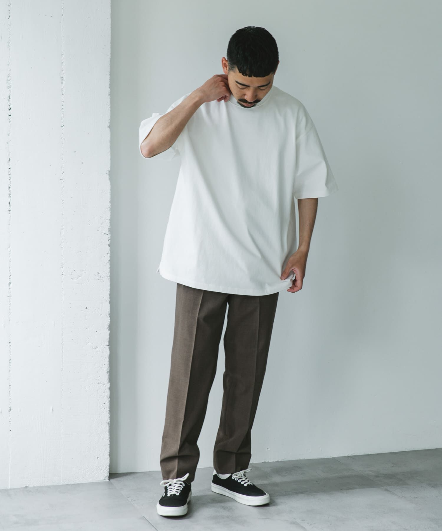 URBAN RESEARCH DOORS「10オンス クルーネックショートスリーブTシャツ」|Tシャツ・カットソー|