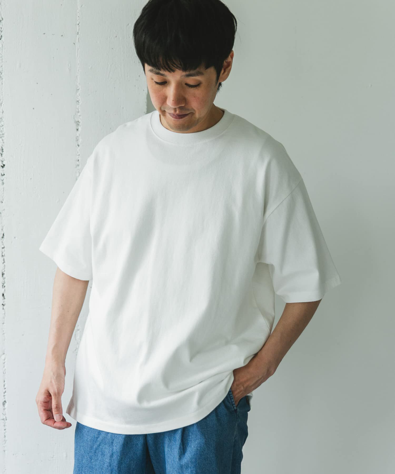 URBAN RESEARCH DOORS「10オンス クルーネックショートスリーブTシャツ」|Tシャツ・カットソー|