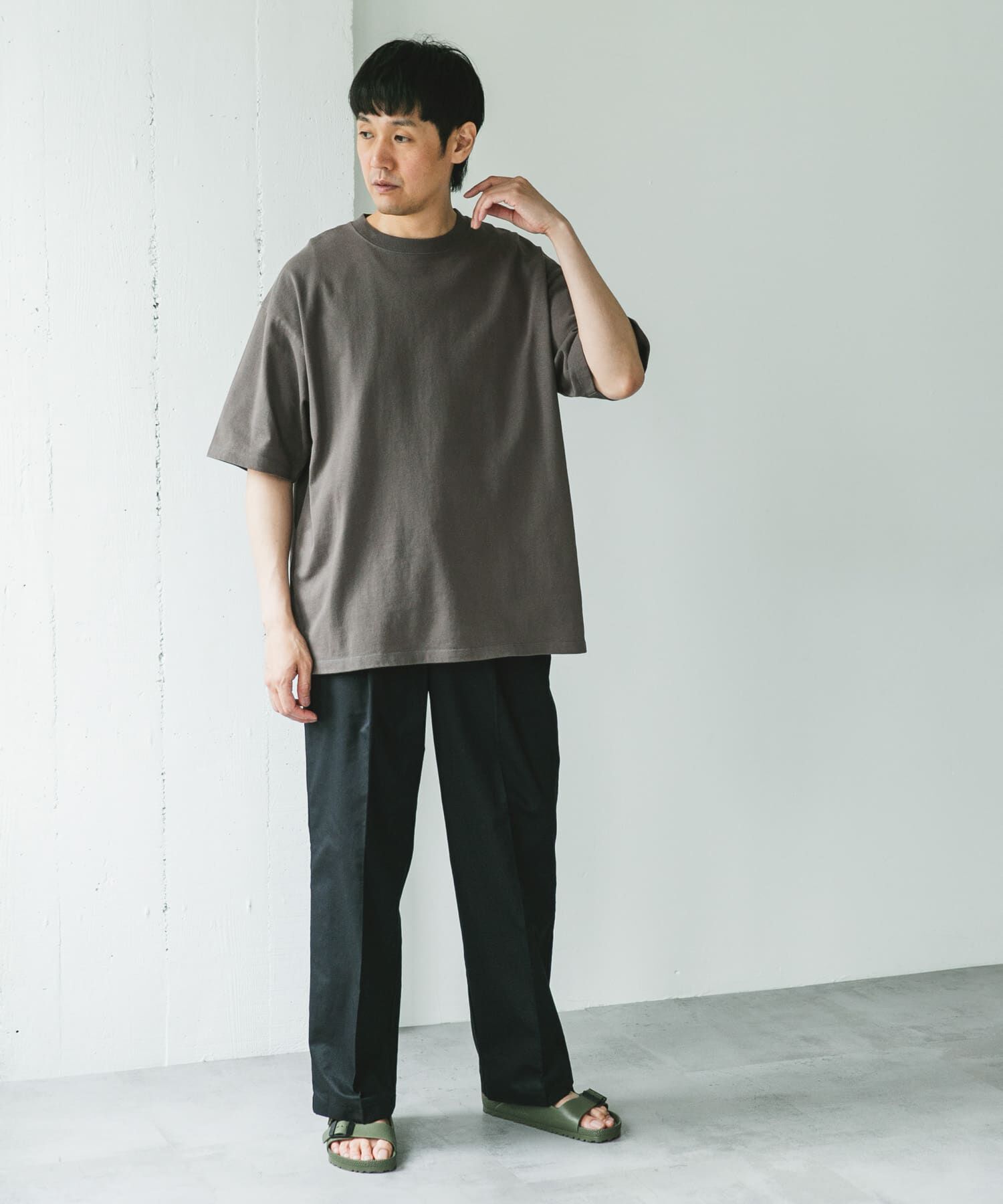 URBAN RESEARCH DOORS「10オンス クルーネックショートスリーブTシャツ」|Tシャツ・カットソー|
