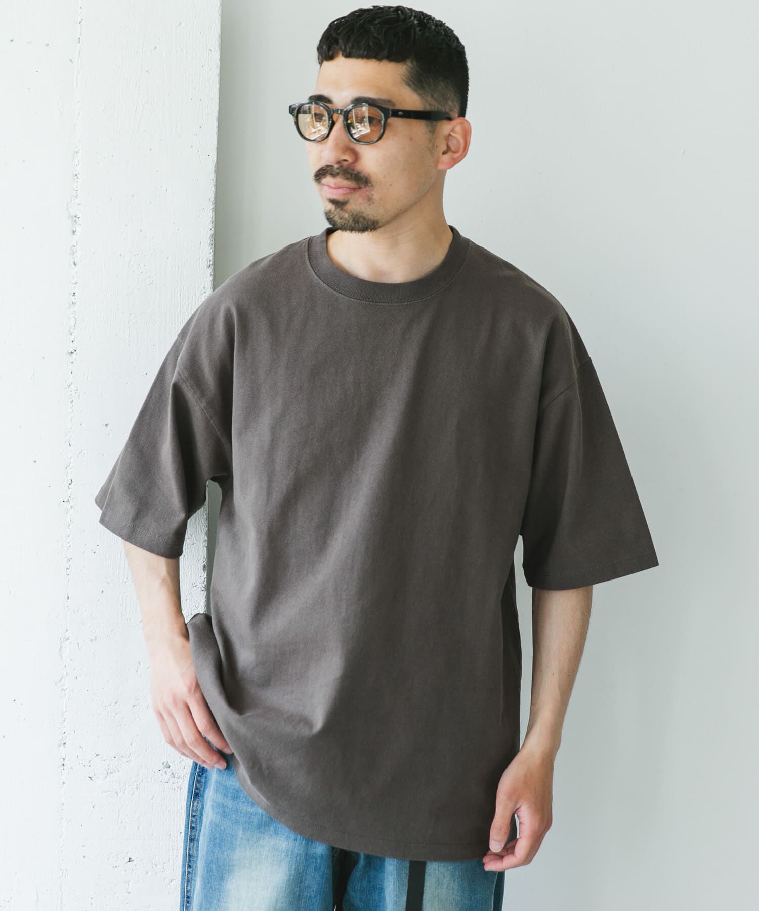 URBAN RESEARCH DOORS「10オンス クルーネックショートスリーブTシャツ」|Tシャツ・カットソー|