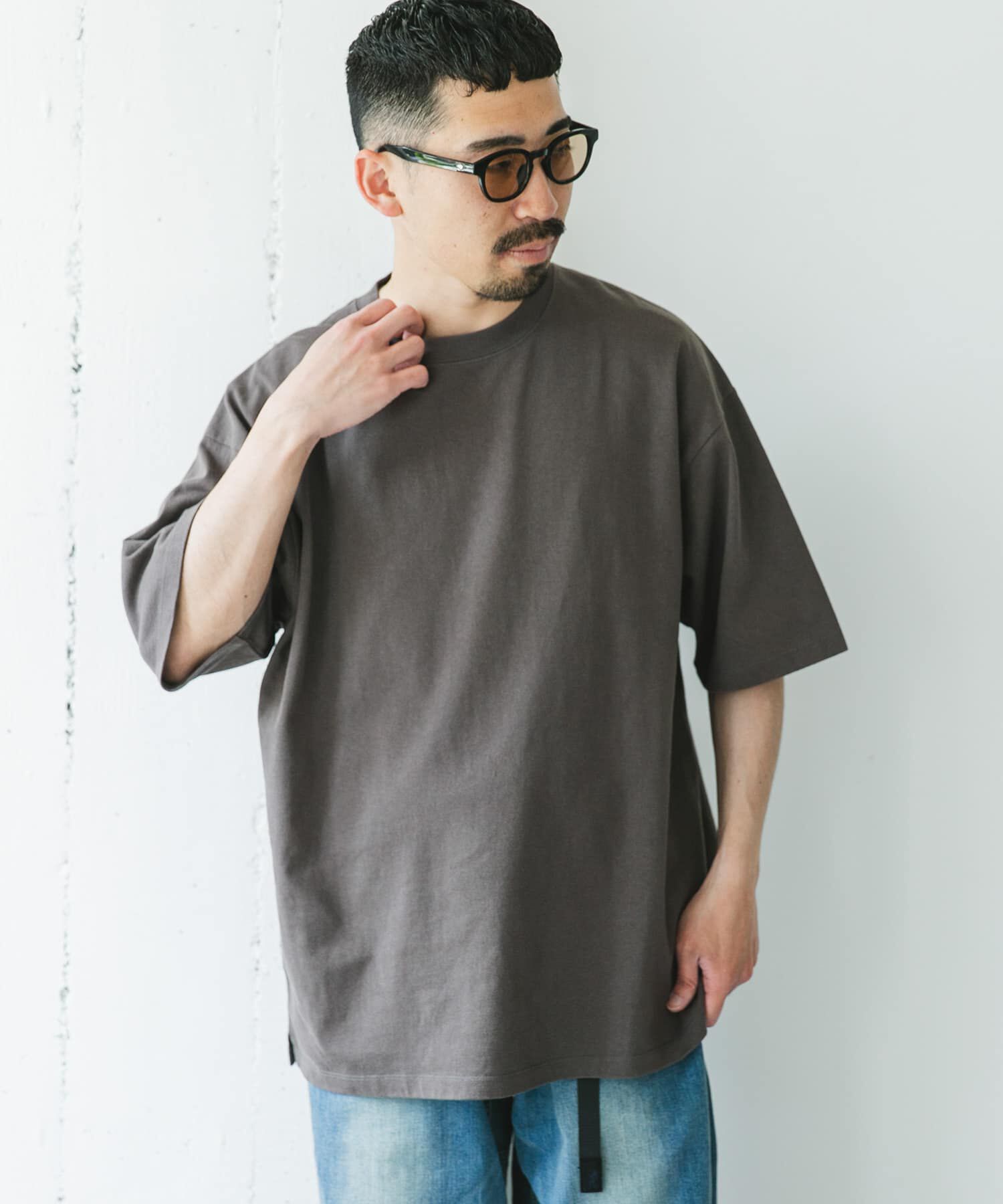 URBAN RESEARCH DOORS「10オンス クルーネックショートスリーブTシャツ」|Tシャツ・カットソー|