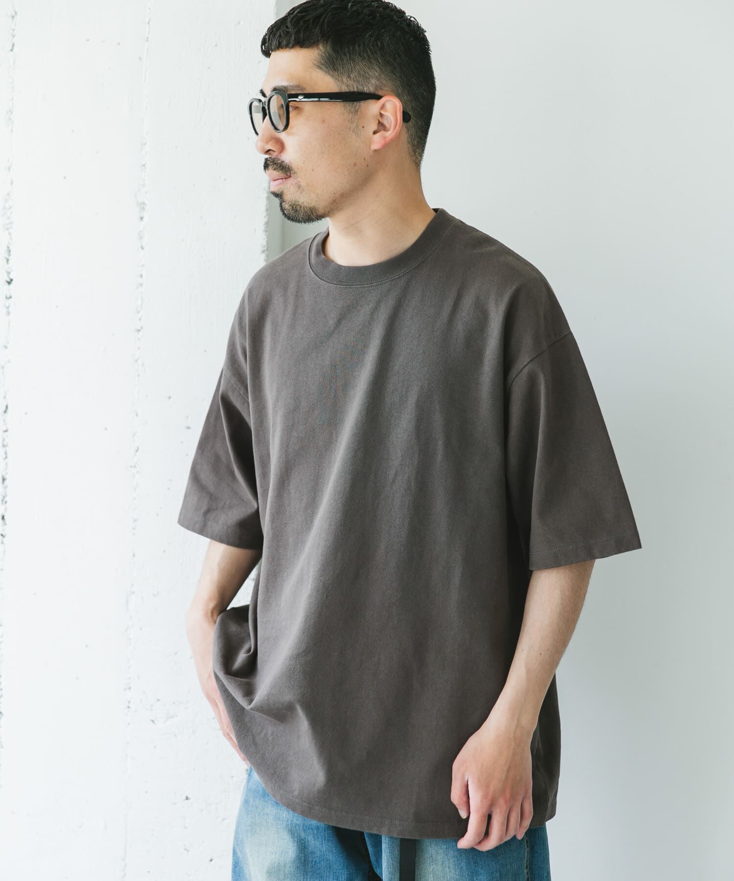 URBAN RESEARCH DOORS「10オンス クルーネックショートスリーブTシャツ」|Tシャツ・カットソー|