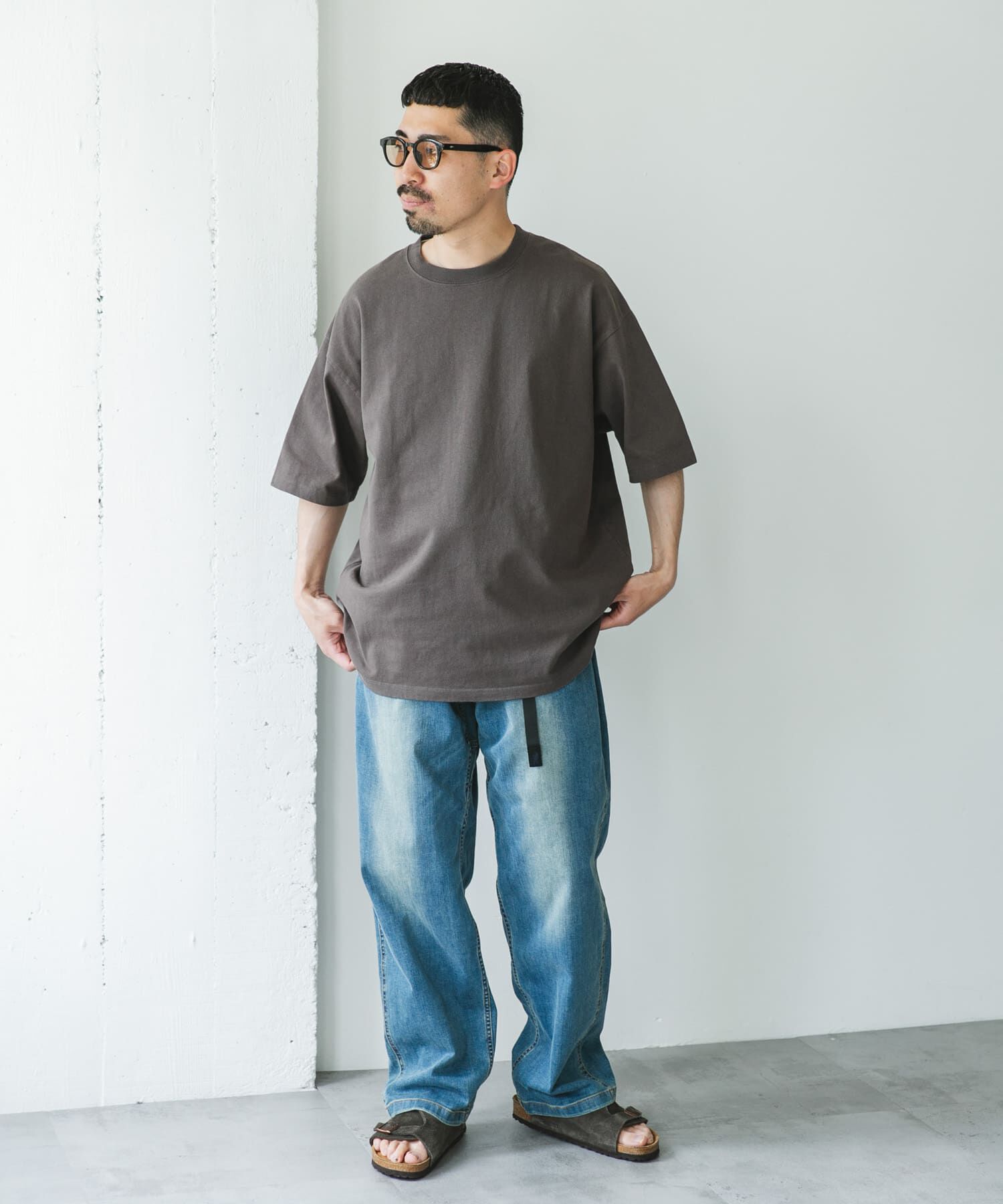 URBAN RESEARCH DOORS「10オンス クルーネックショートスリーブTシャツ」|Tシャツ・カットソー|