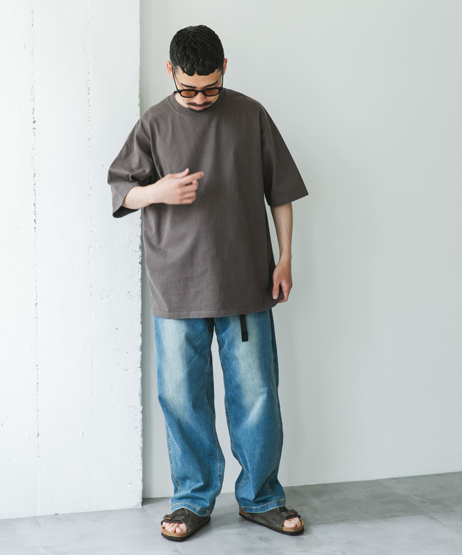 URBAN RESEARCH DOORS「10オンス クルーネックショートスリーブTシャツ」|Tシャツ・カットソー|