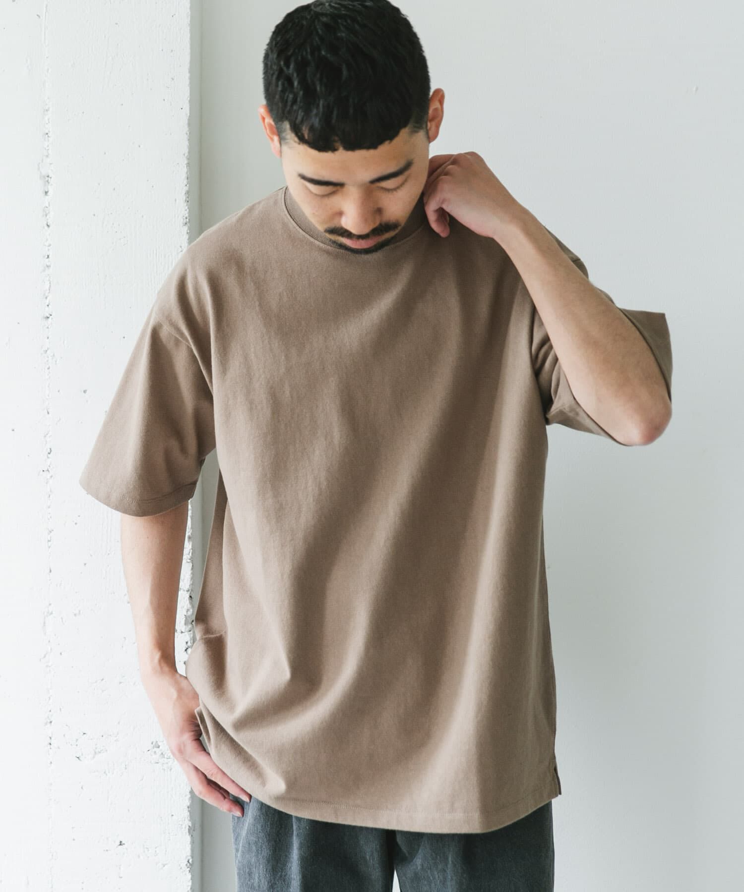 URBAN RESEARCH DOORS「10オンス クルーネックショートスリーブTシャツ」|Tシャツ・カットソー|