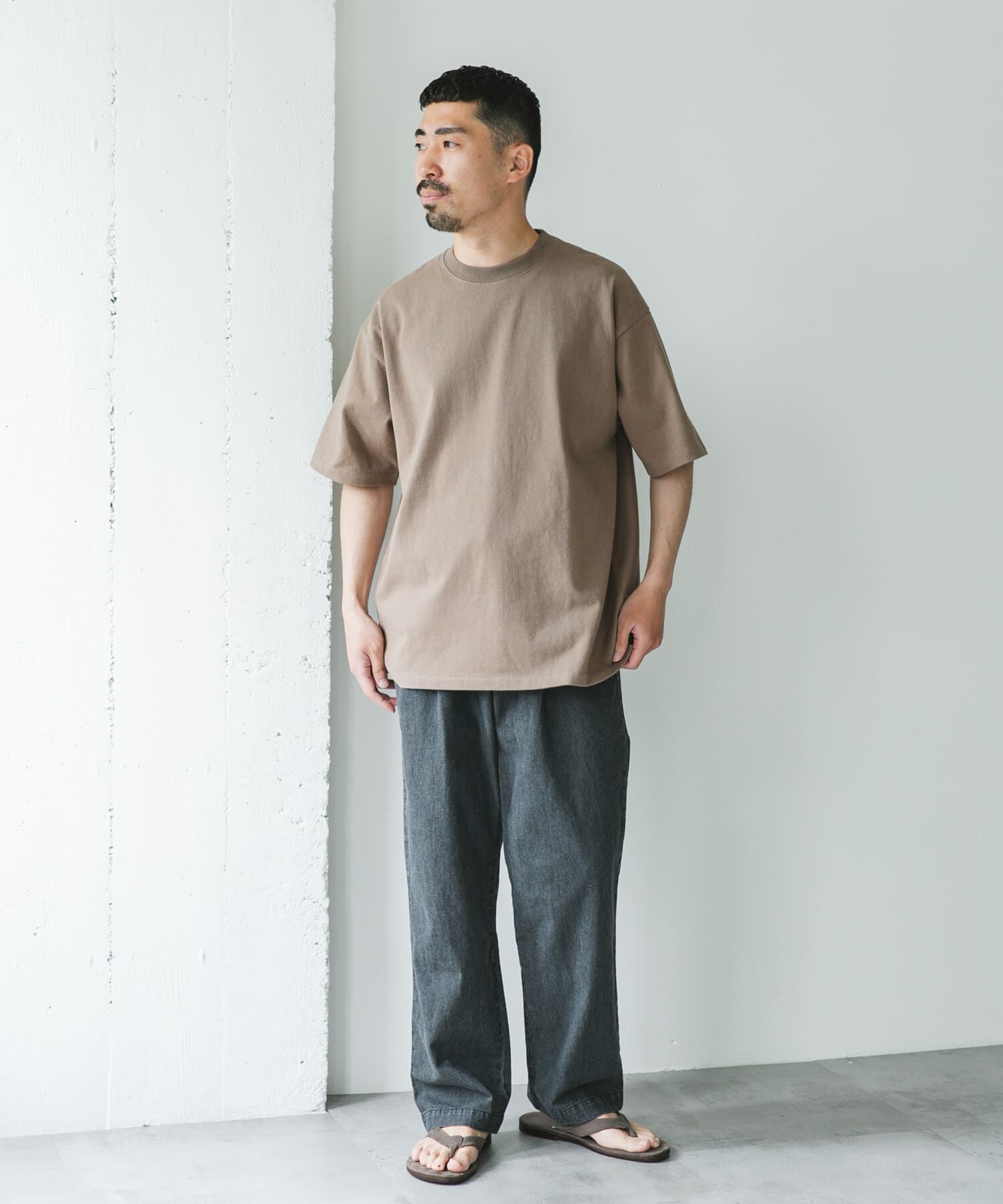 URBAN RESEARCH DOORS「10オンス クルーネックショートスリーブTシャツ」|Tシャツ・カットソー|