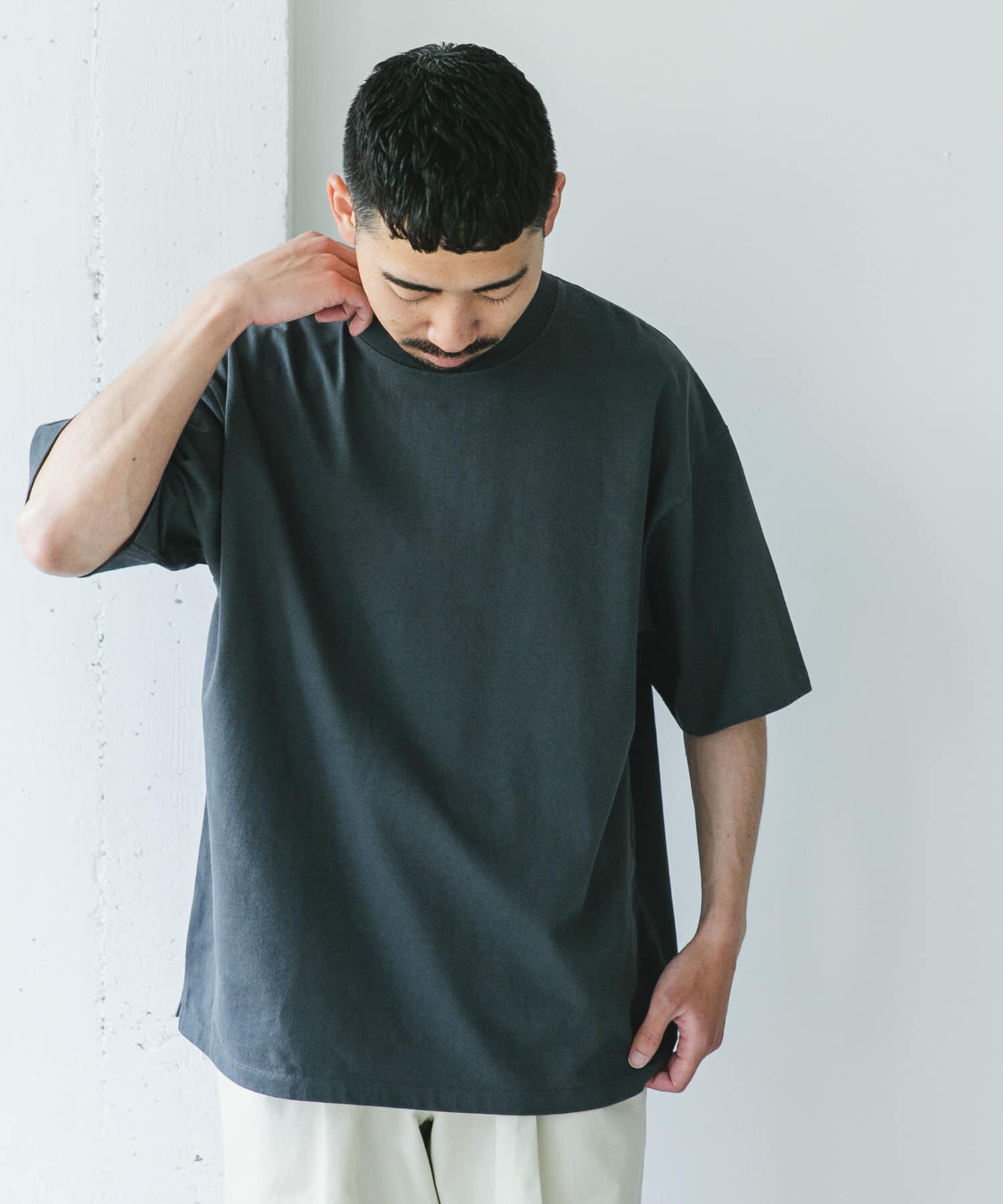URBAN RESEARCH DOORS「10オンス クルーネックショートスリーブTシャツ」|Tシャツ・カットソー|