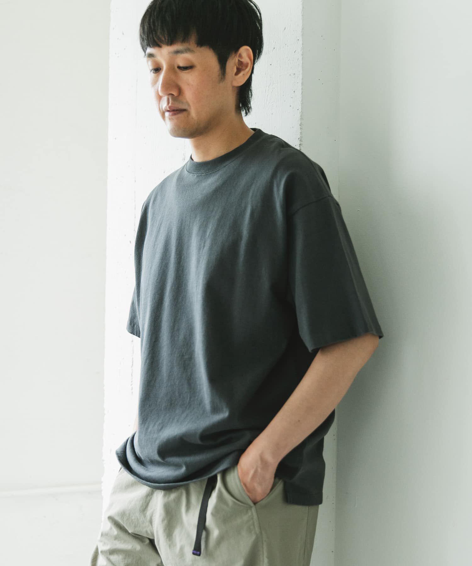 URBAN RESEARCH DOORS「10オンス クルーネックショートスリーブTシャツ」|Tシャツ・カットソー|