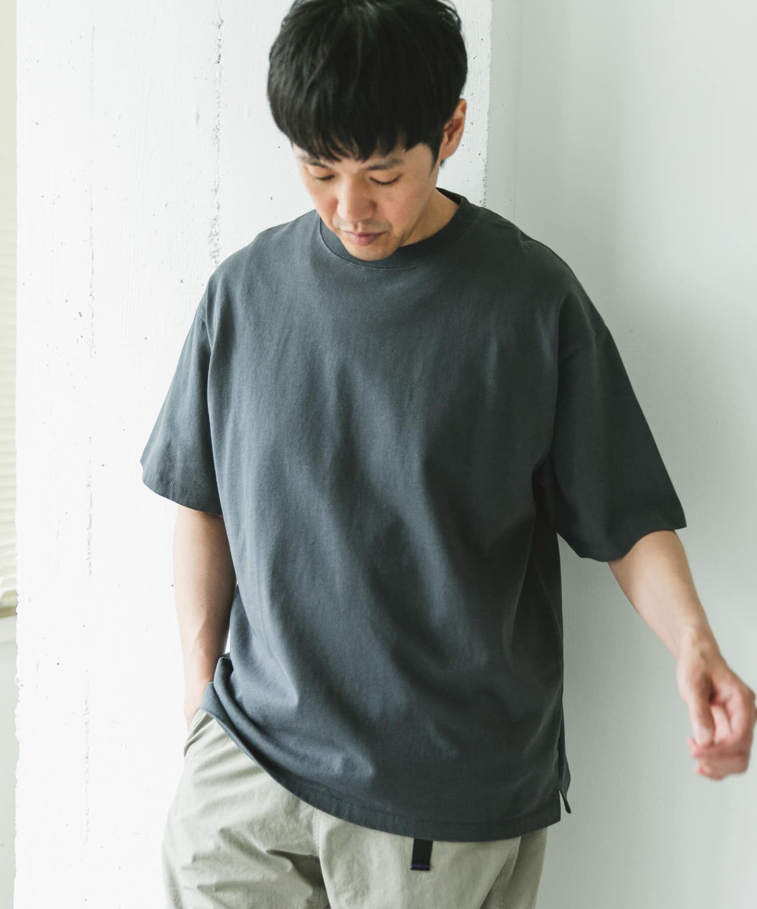 URBAN RESEARCH DOORS「10オンス クルーネックショートスリーブTシャツ」|Tシャツ・カットソー|