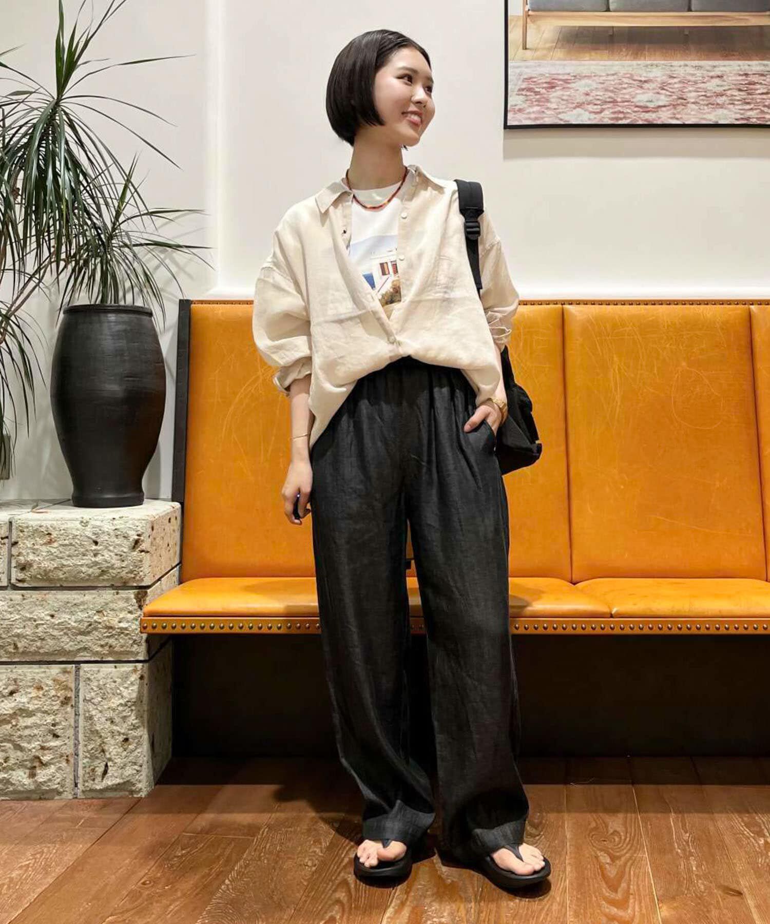 URBAN RESEARCH DOORS「リヨセルデニムイージーパンツ」|デニム|