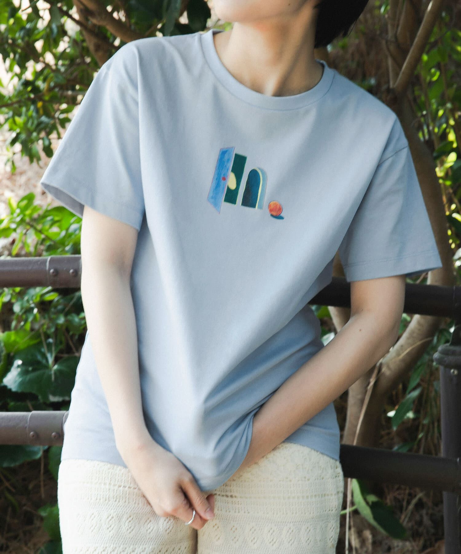 URBAN RESEARCH DOORS「『別注』Common Noun&times;DOORS　HORSE Kana Akiyama T-shirts」|Tシャツ・カットソー|