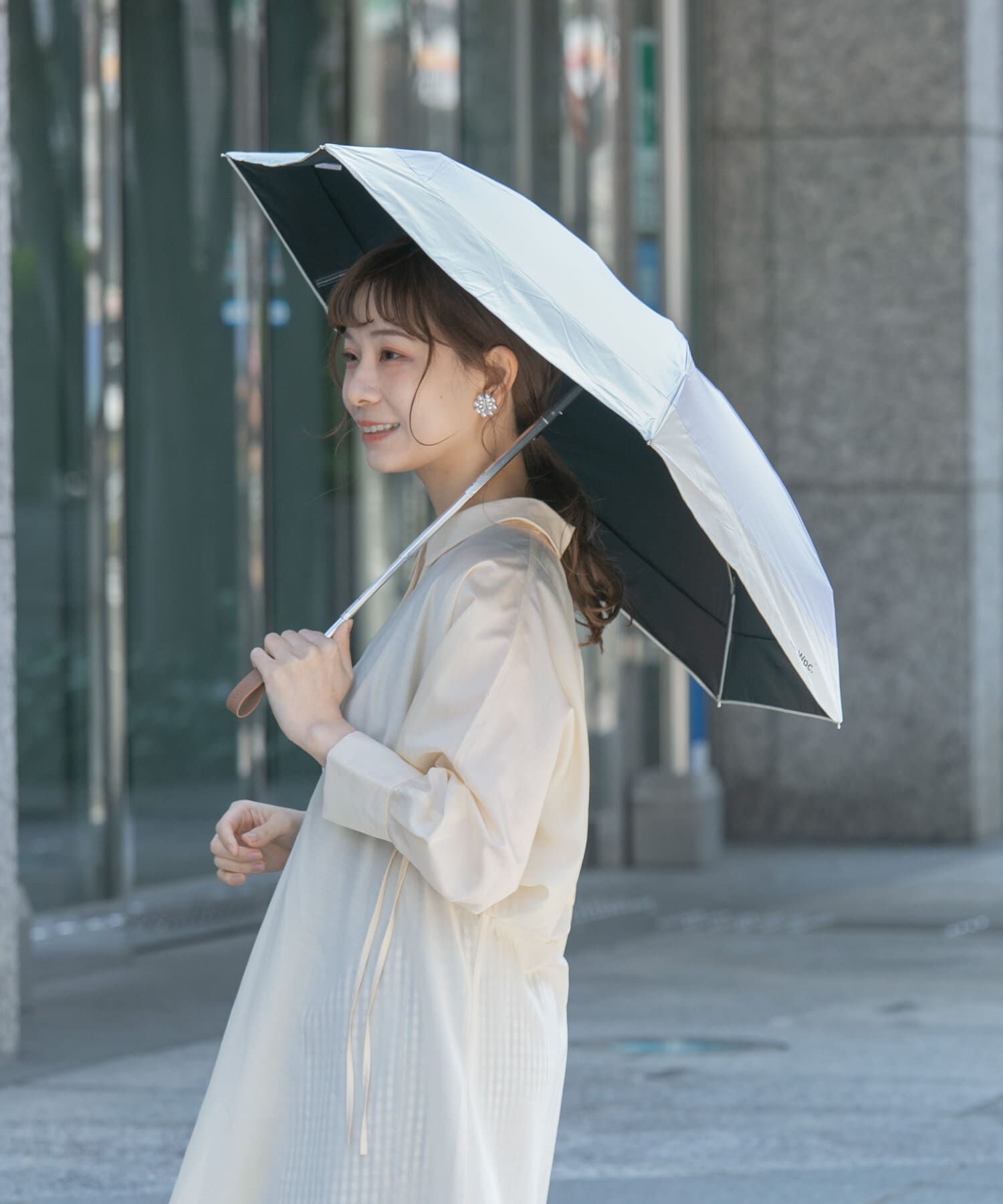 SMELLY「Wpc.　UV100%折り畳み傘」|傘|