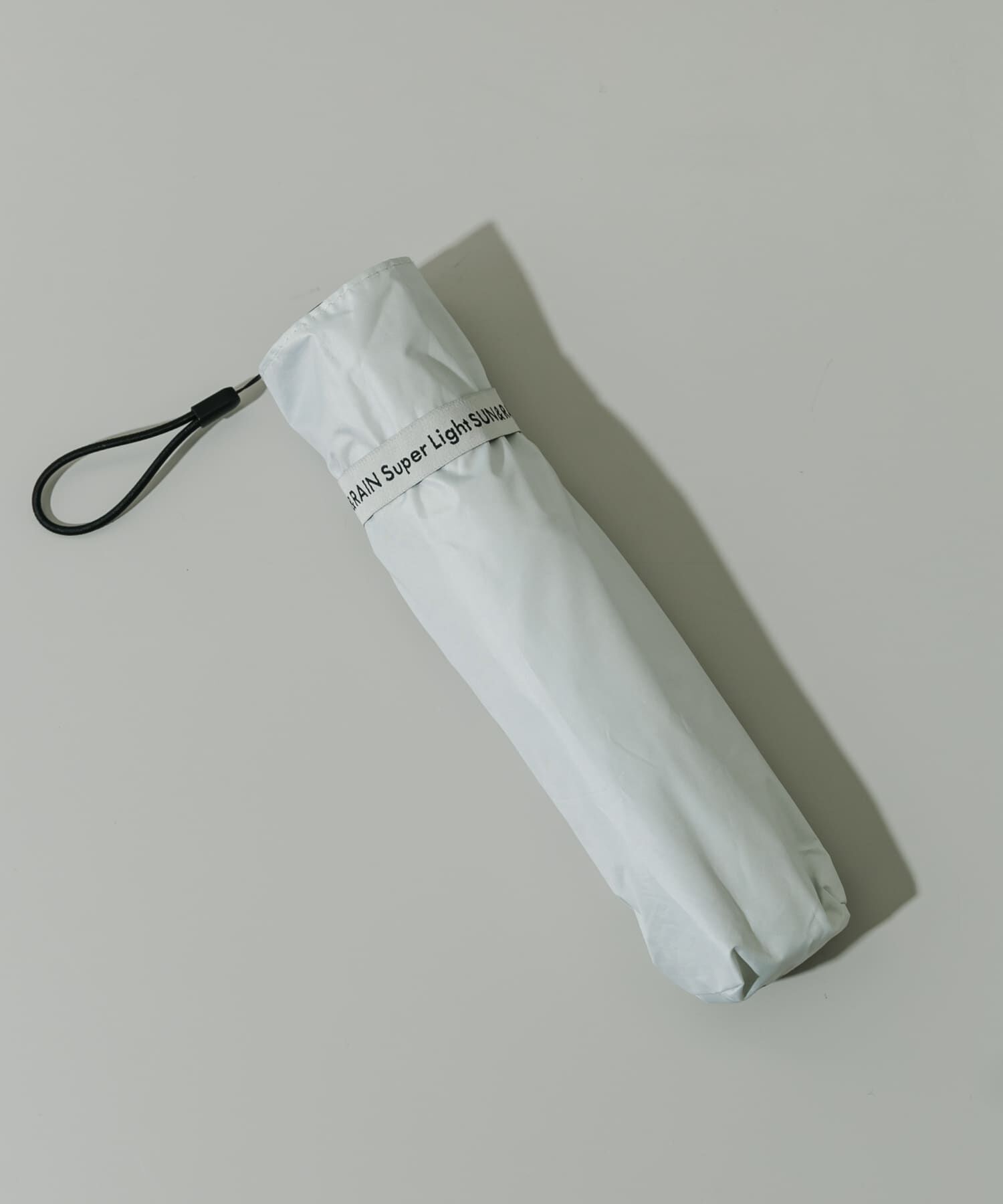 SMELLY「because　Solid Color Mini」|傘|ホワイト