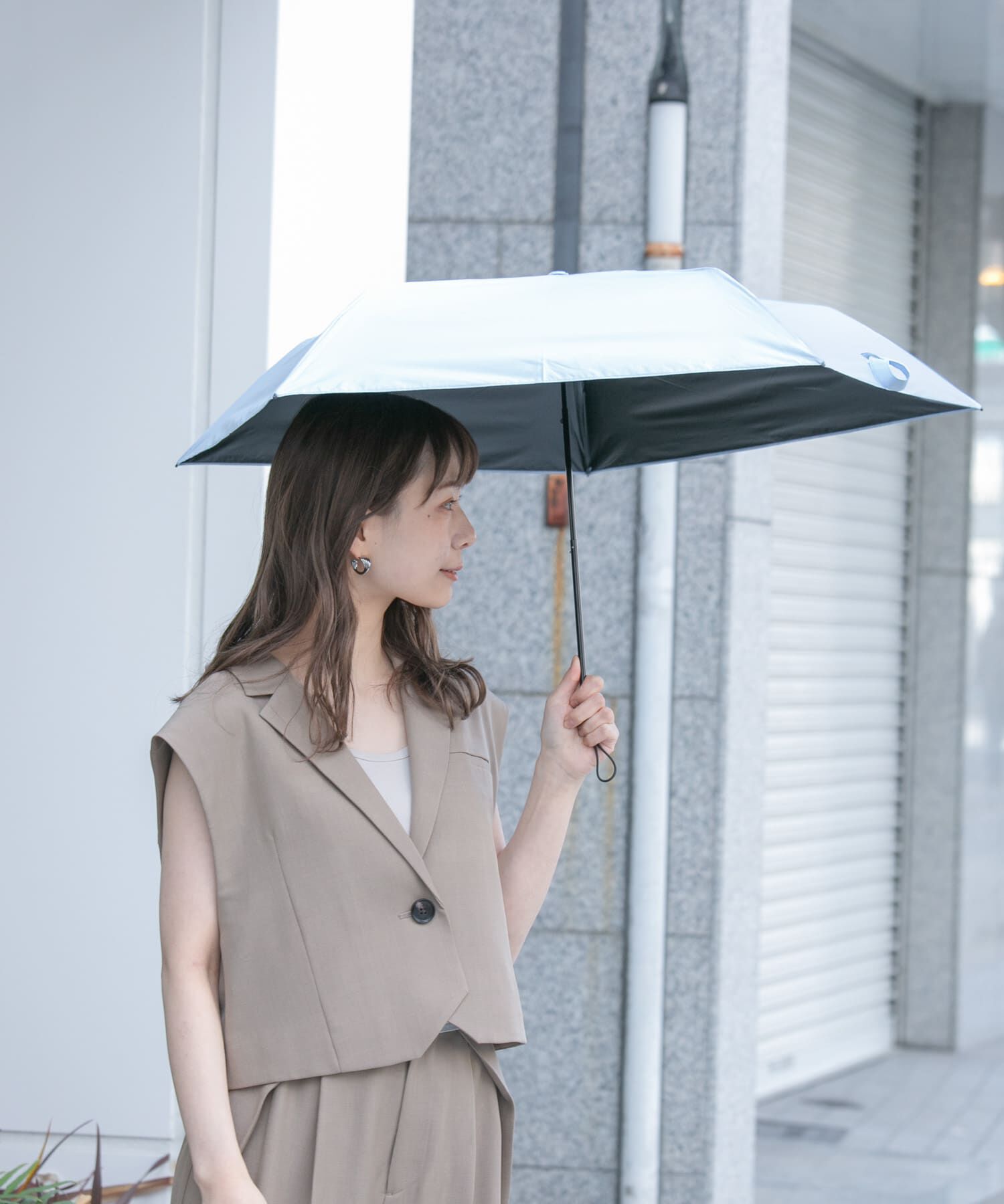 SMELLY「because　Solid Color Mini」|傘|