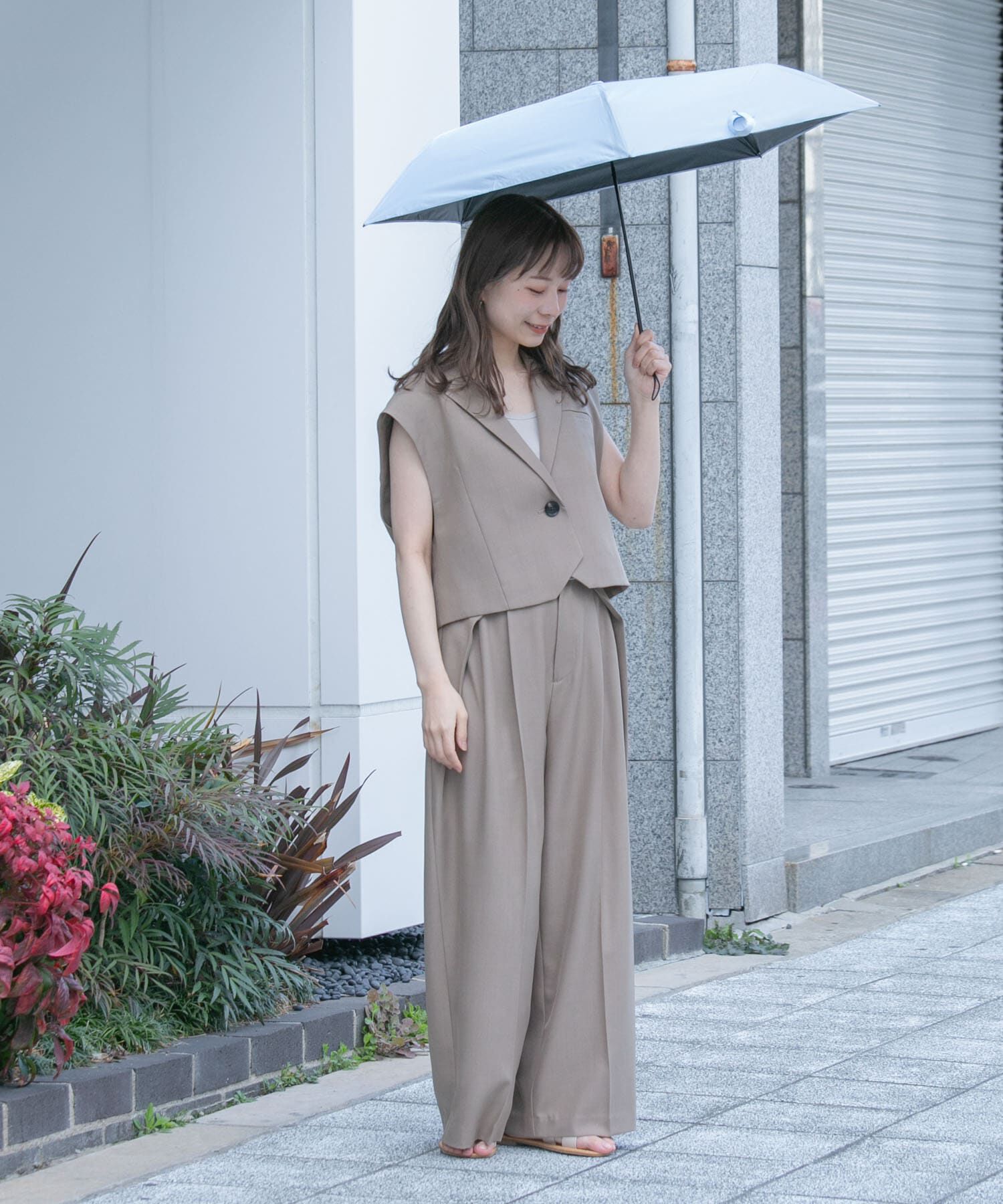 SMELLY「because　Solid Color Mini」|傘|