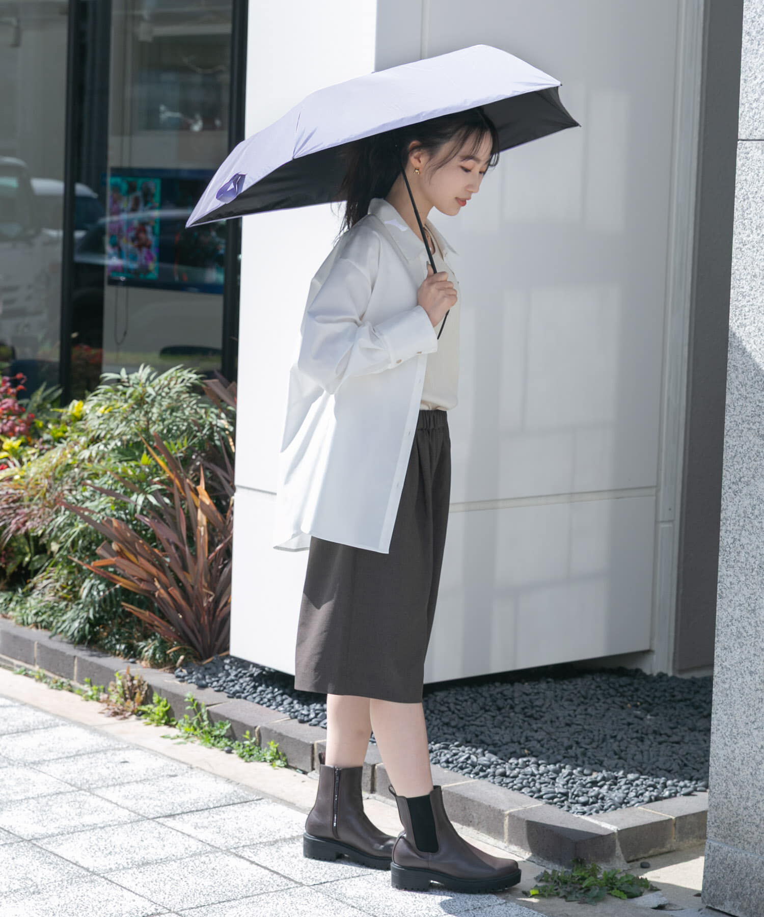 SMELLY「because　Solid Color Mini」|傘|