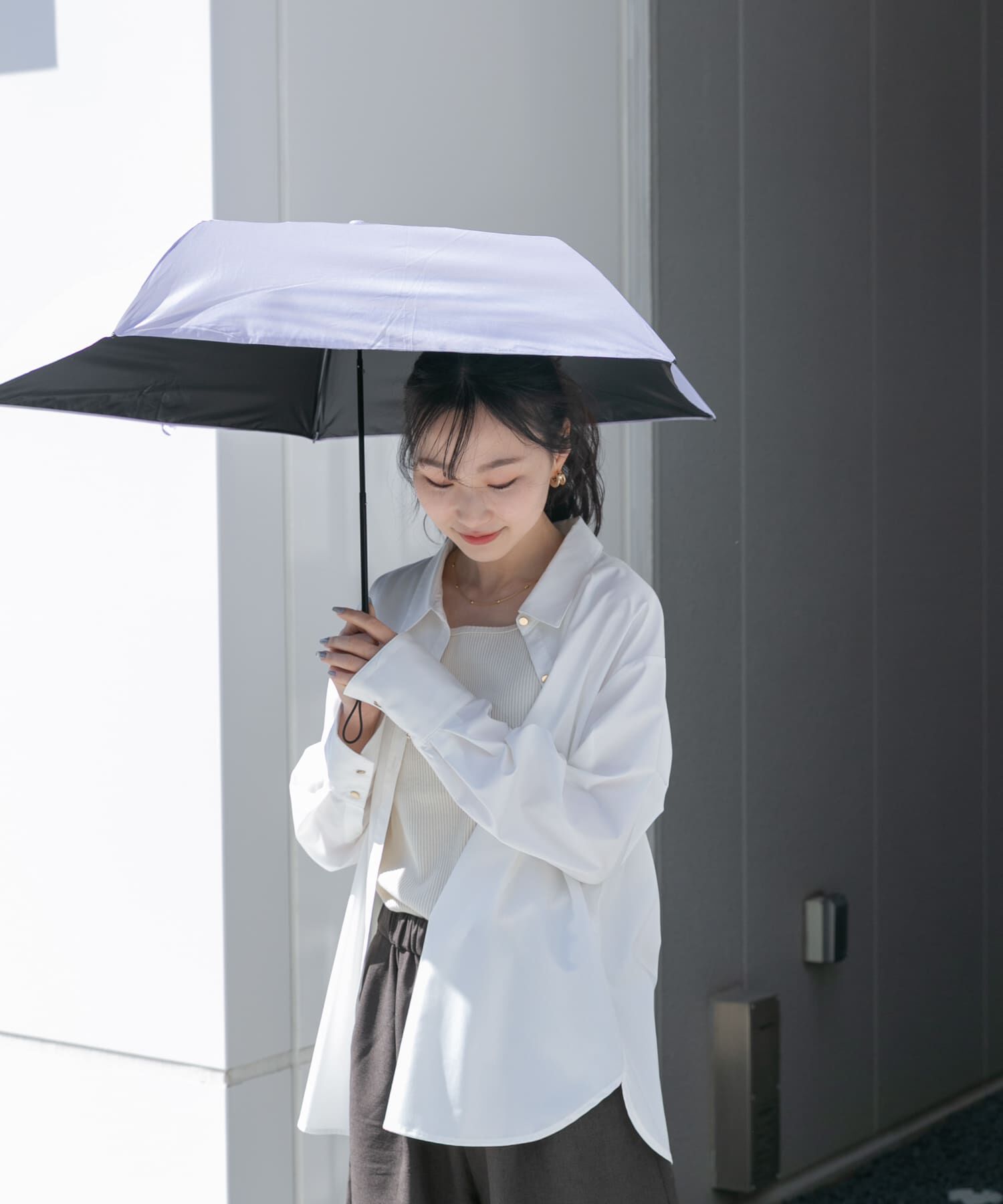 SMELLY「because　Solid Color Mini」|傘|