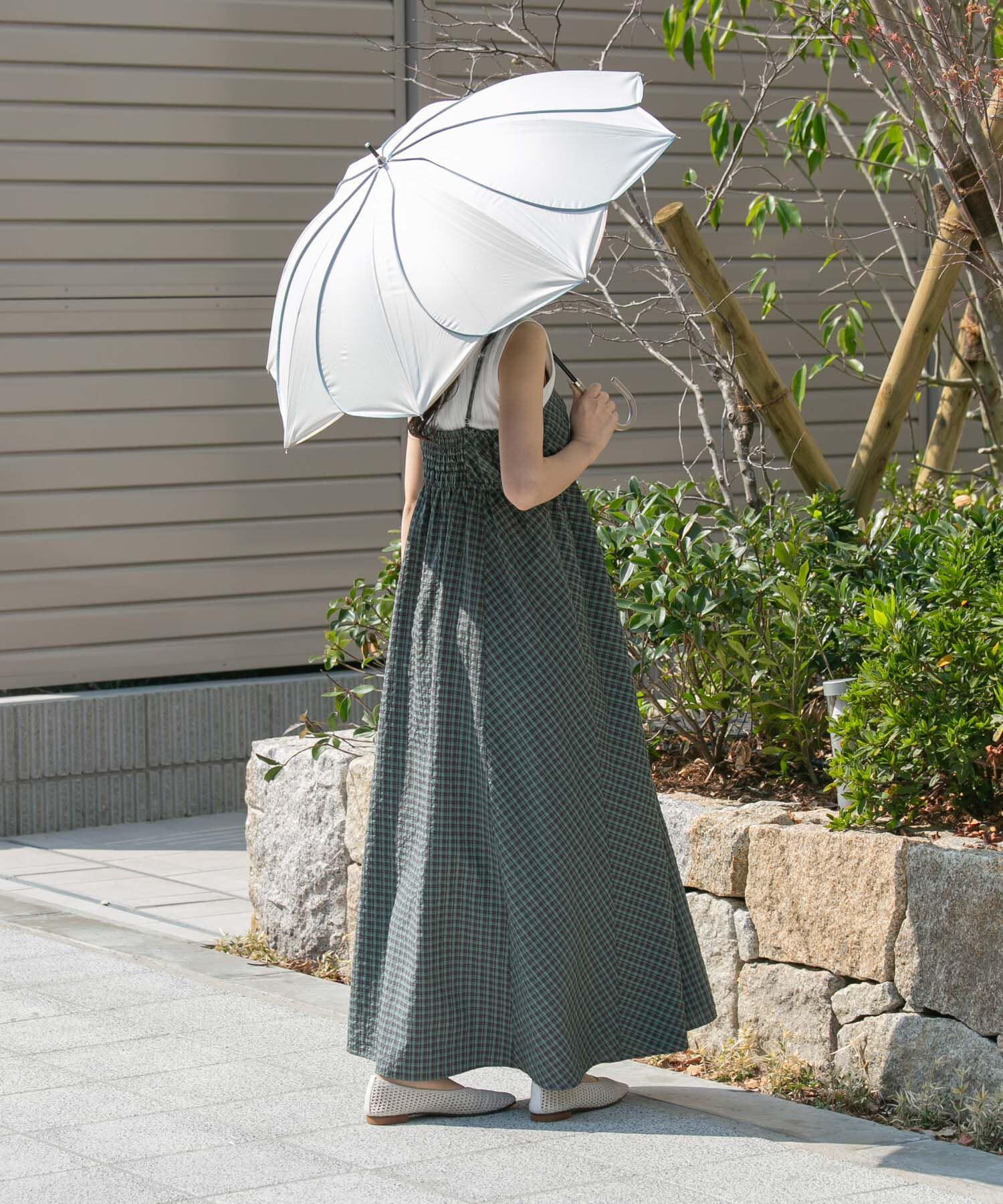 SMELLY「because　晴雨兼用パイピングフラワー」|傘|