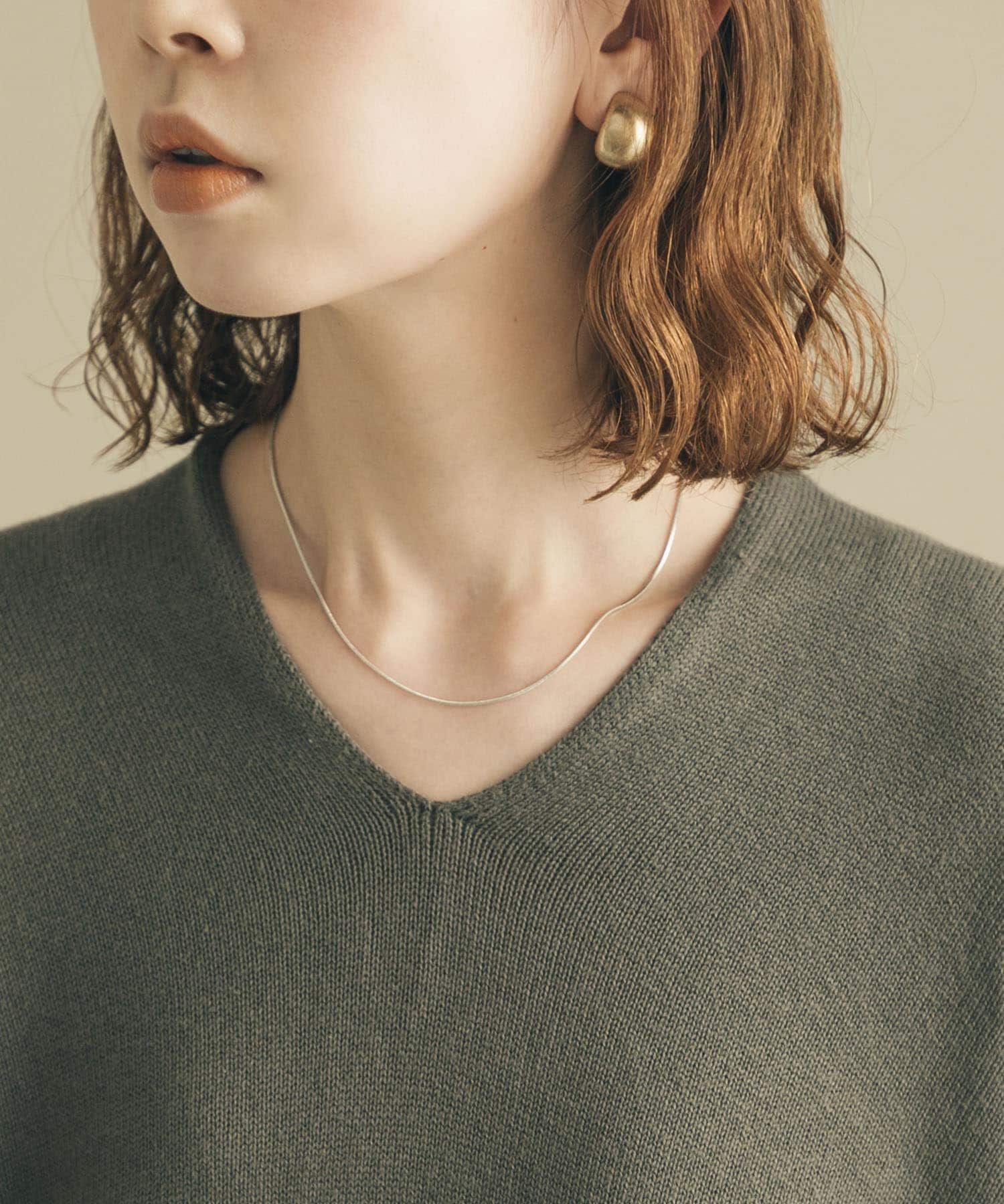 SMELLY「シンプルスネークチェーンネックレス」|ネックレス|