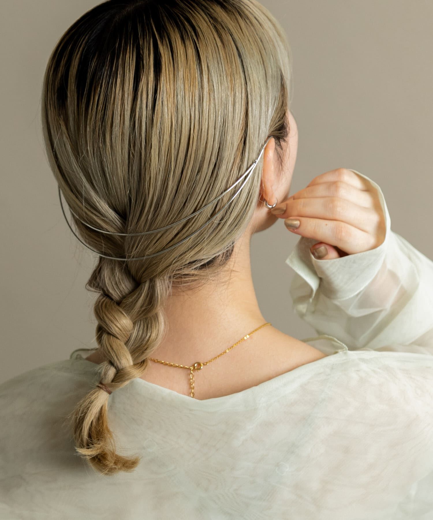 SMELLY「バックカチューシャ」|カチューシャ|