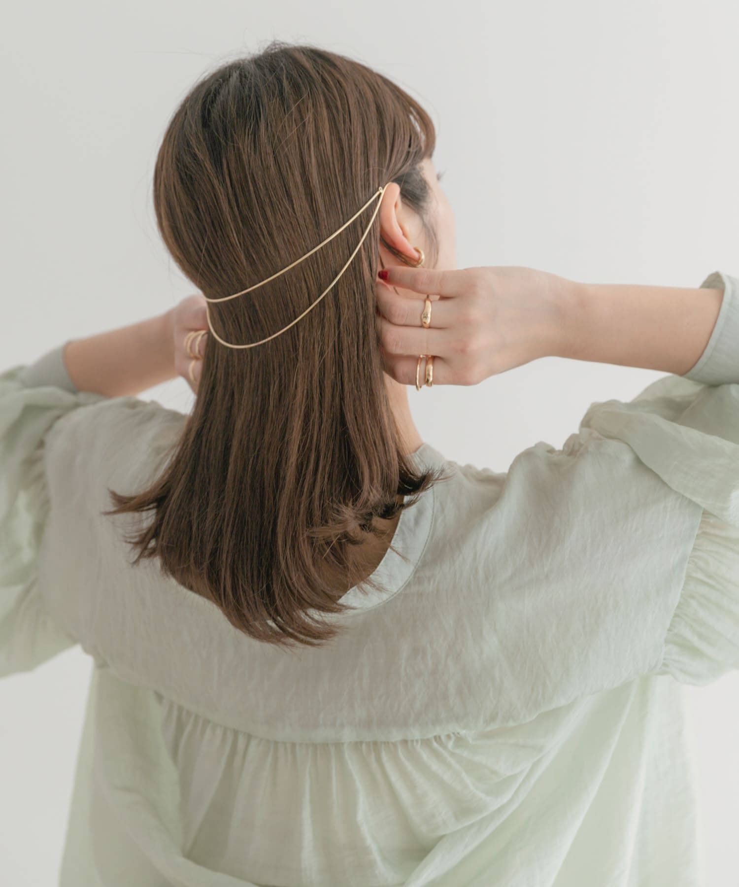 SMELLY「バックカチューシャ」|カチューシャ|