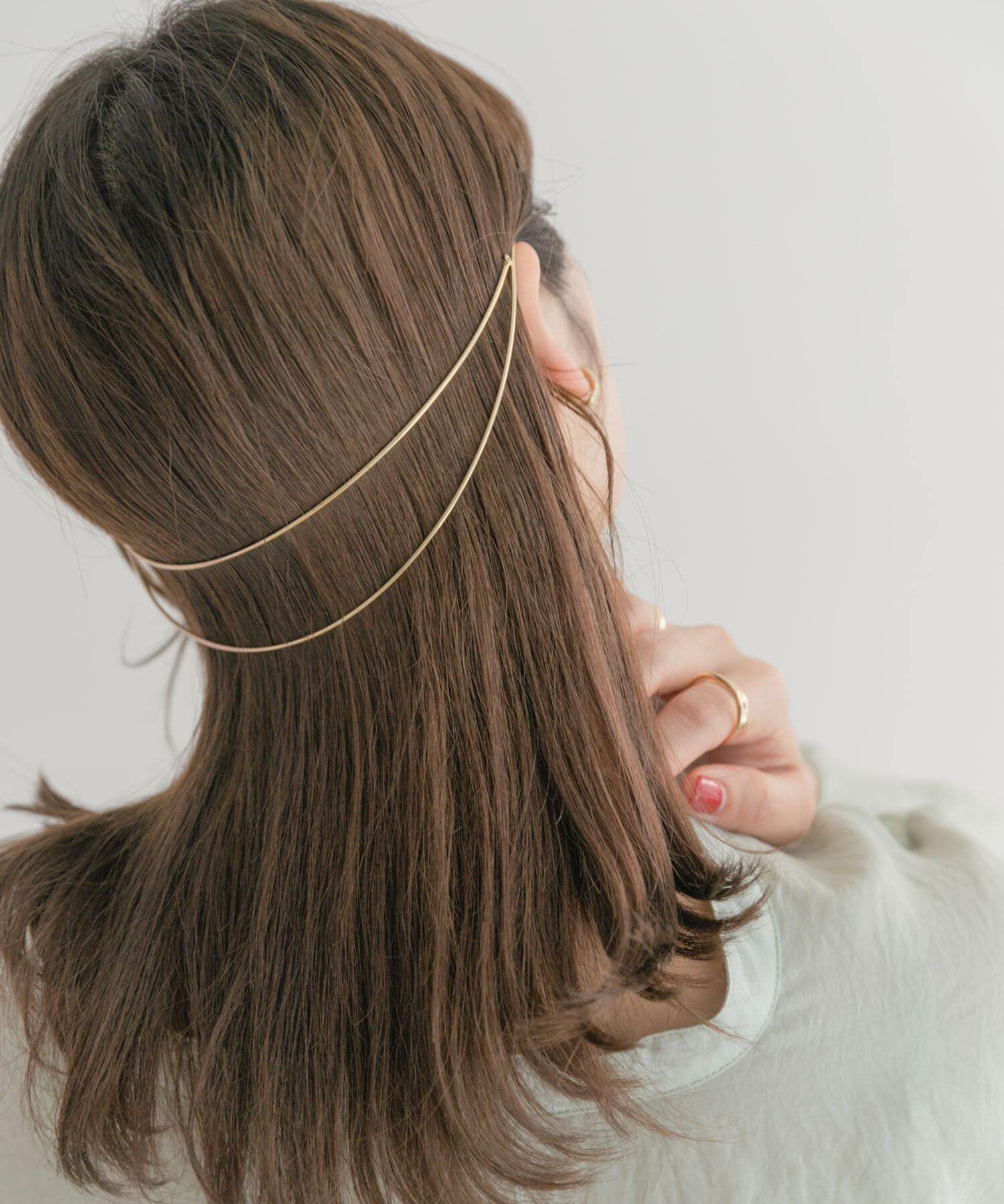 SMELLY「バックカチューシャ」|カチューシャ|