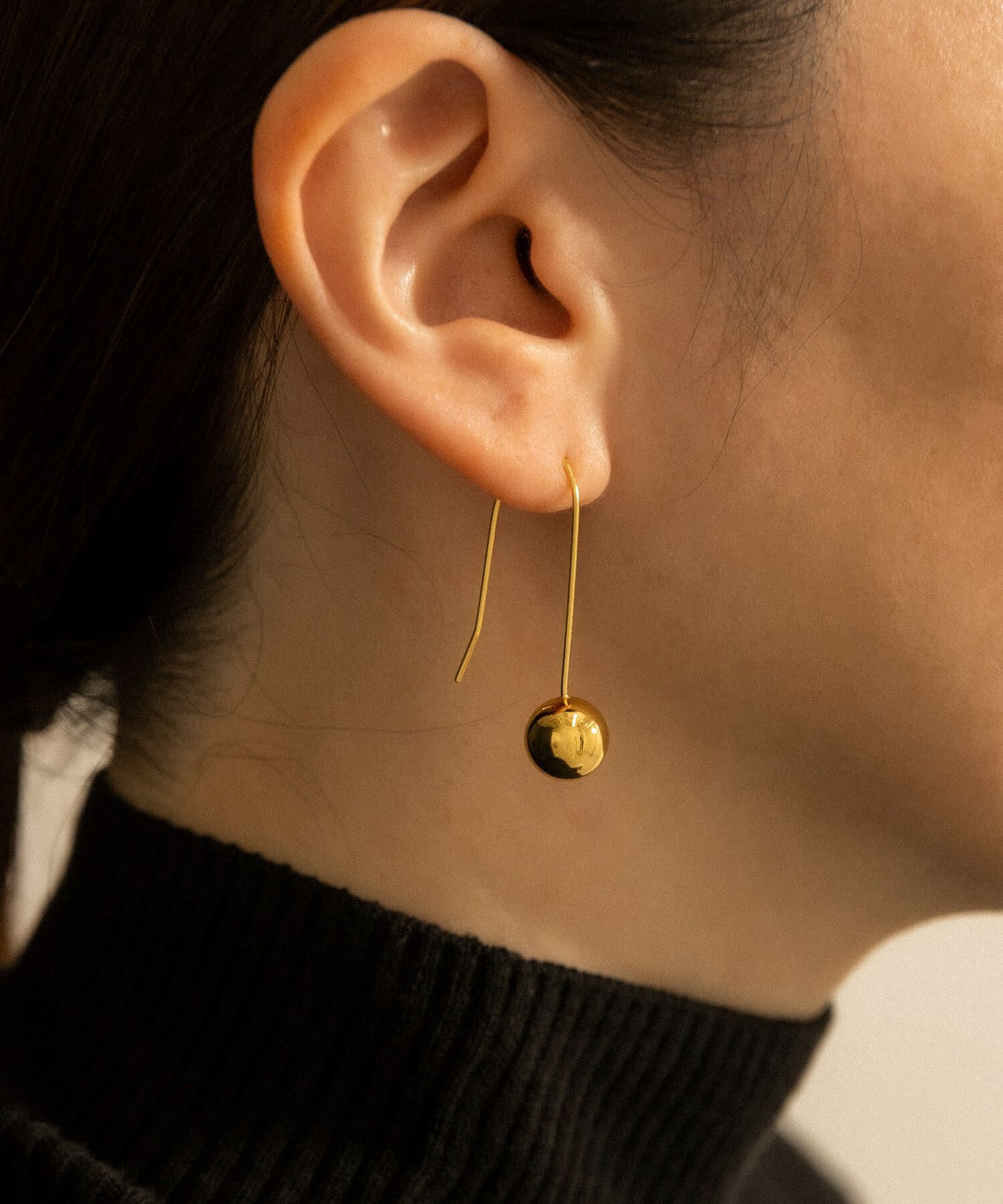 SMELLY「SMELLY so&rsquo;　sphere hook pierce」|ピアス|