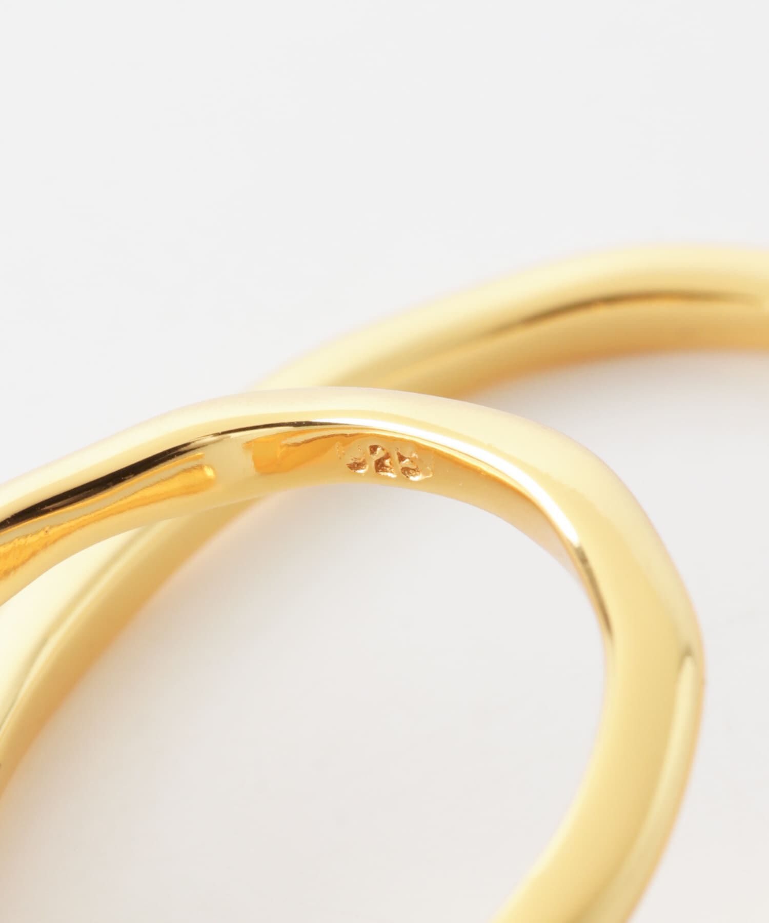 SMELLY「SMELLY so&rsquo;　double circle earcuff gld」|イヤリング|