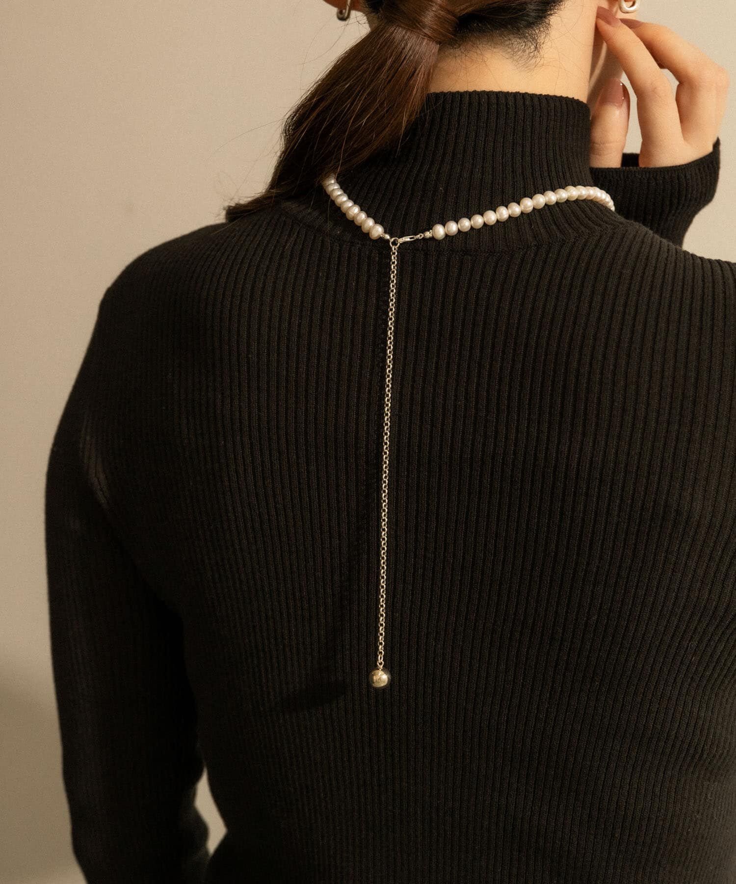 SMELLY「SMELLY so&rsquo;　2way pearl necklace slv」|ネックレス|