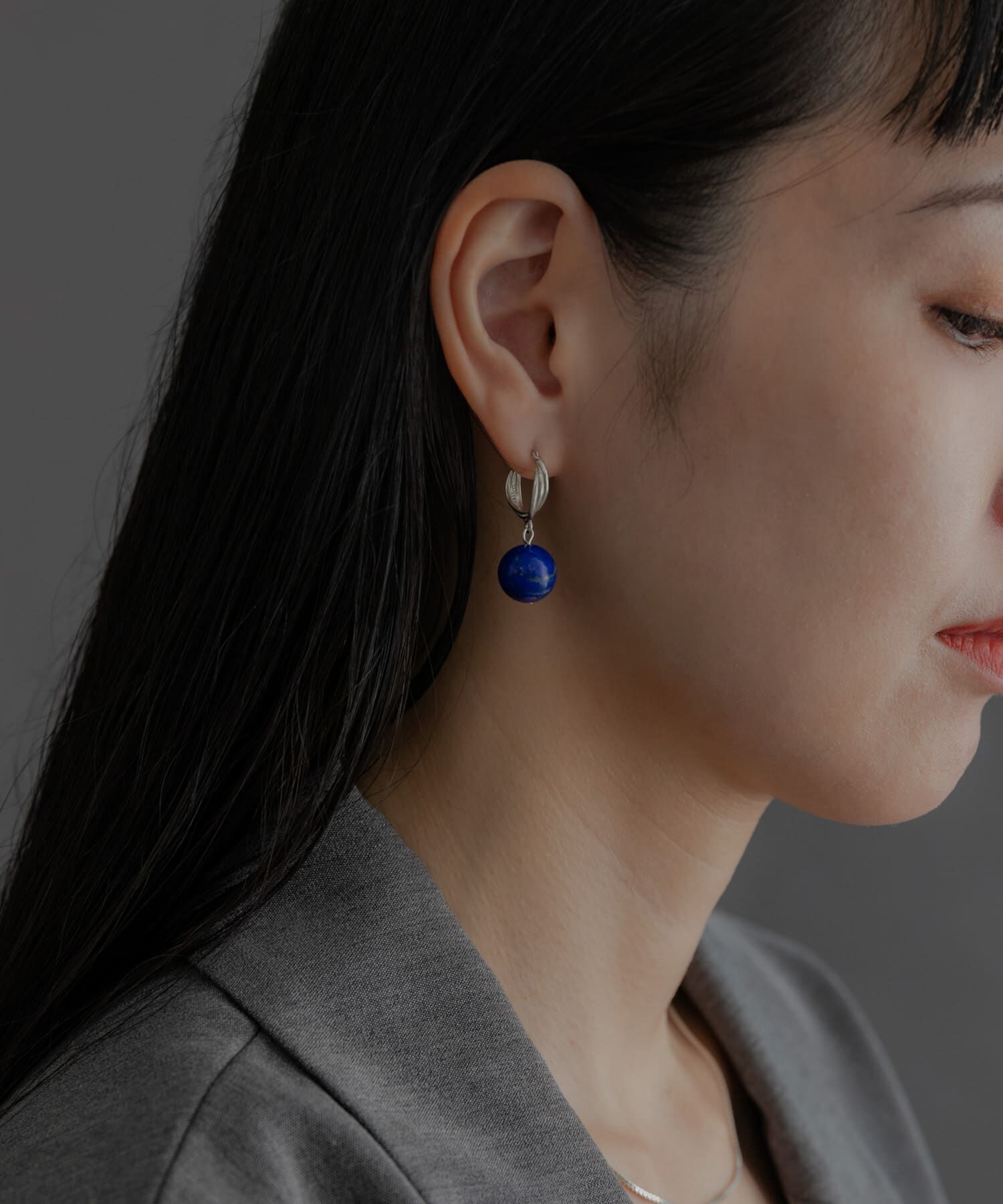 SMELLY「SMELLY so&rsquo;　lapis lazuli pierce」|ピアス|