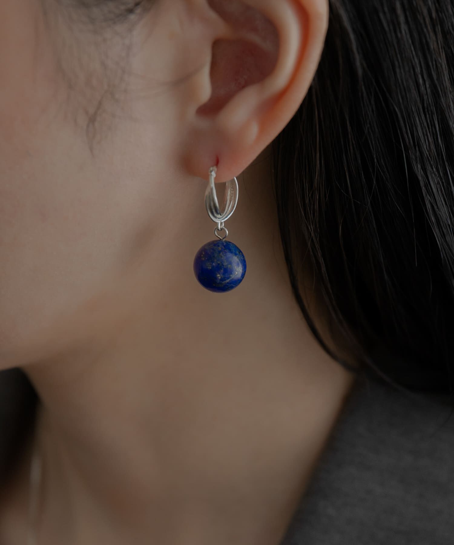 SMELLY「SMELLY so&rsquo;　lapis lazuli pierce」|ピアス|