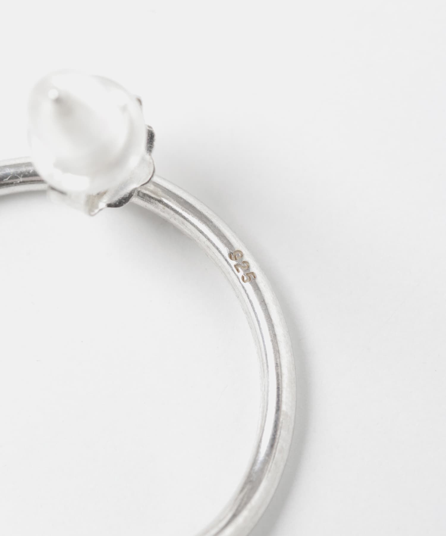 SMELLY「SMELLY so&rsquo;　curved circle pierce」|ピアス|