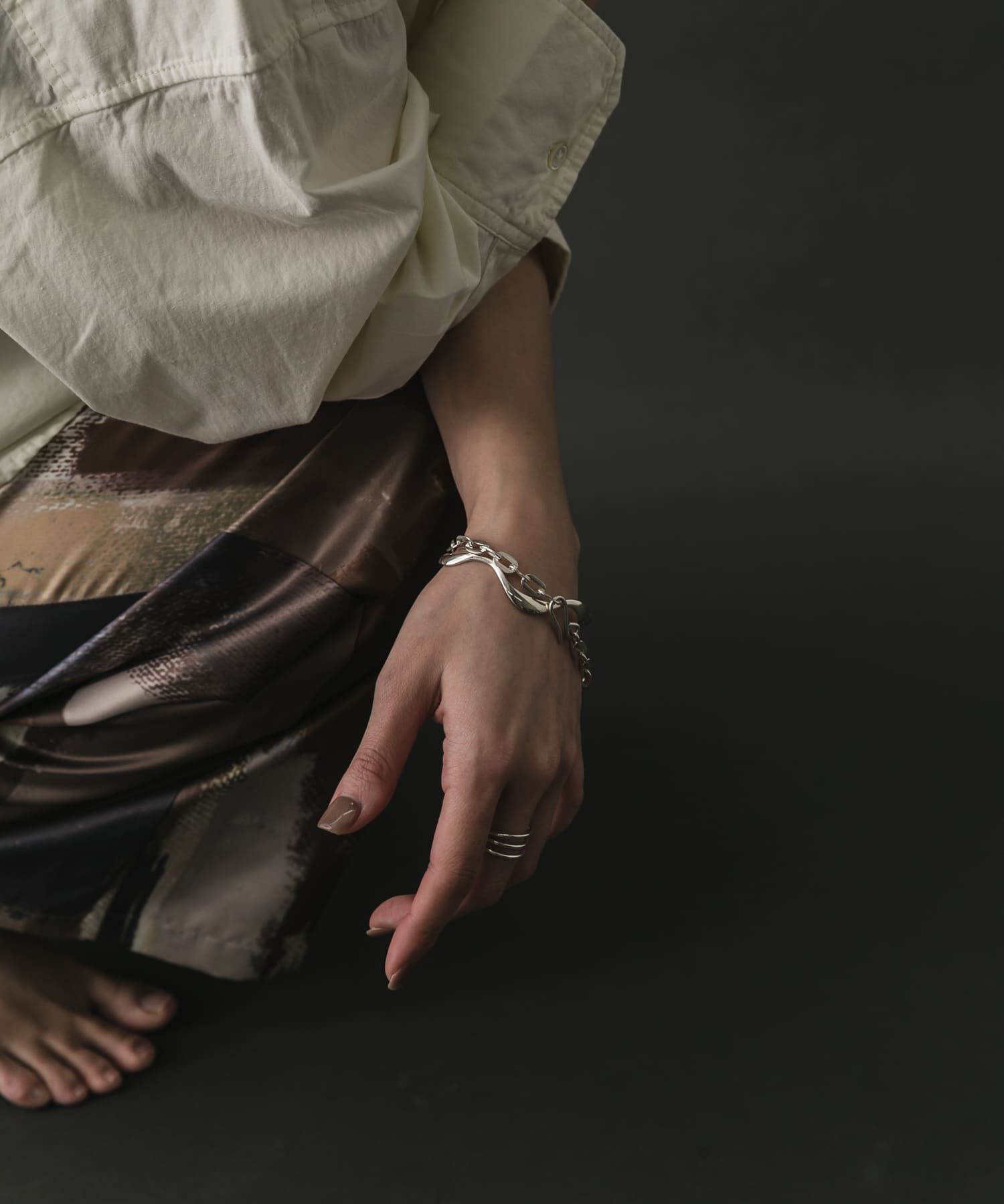 SMELLY「SMELLY so&rsquo;　oval chain bracelet」|ブレスレット・バングル|