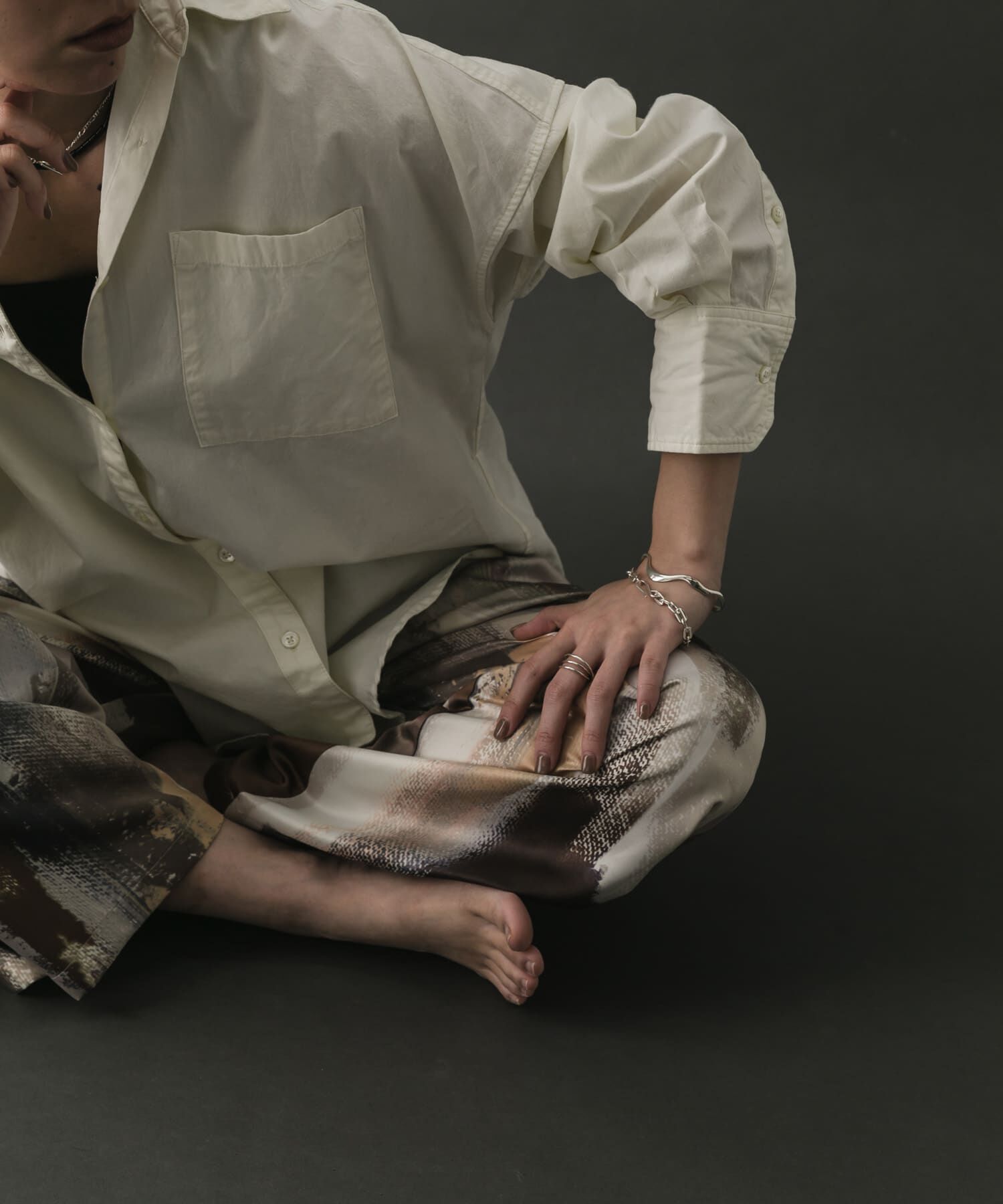 SMELLY「SMELLY so&rsquo;　oval chain bracelet」|ブレスレット・バングル|