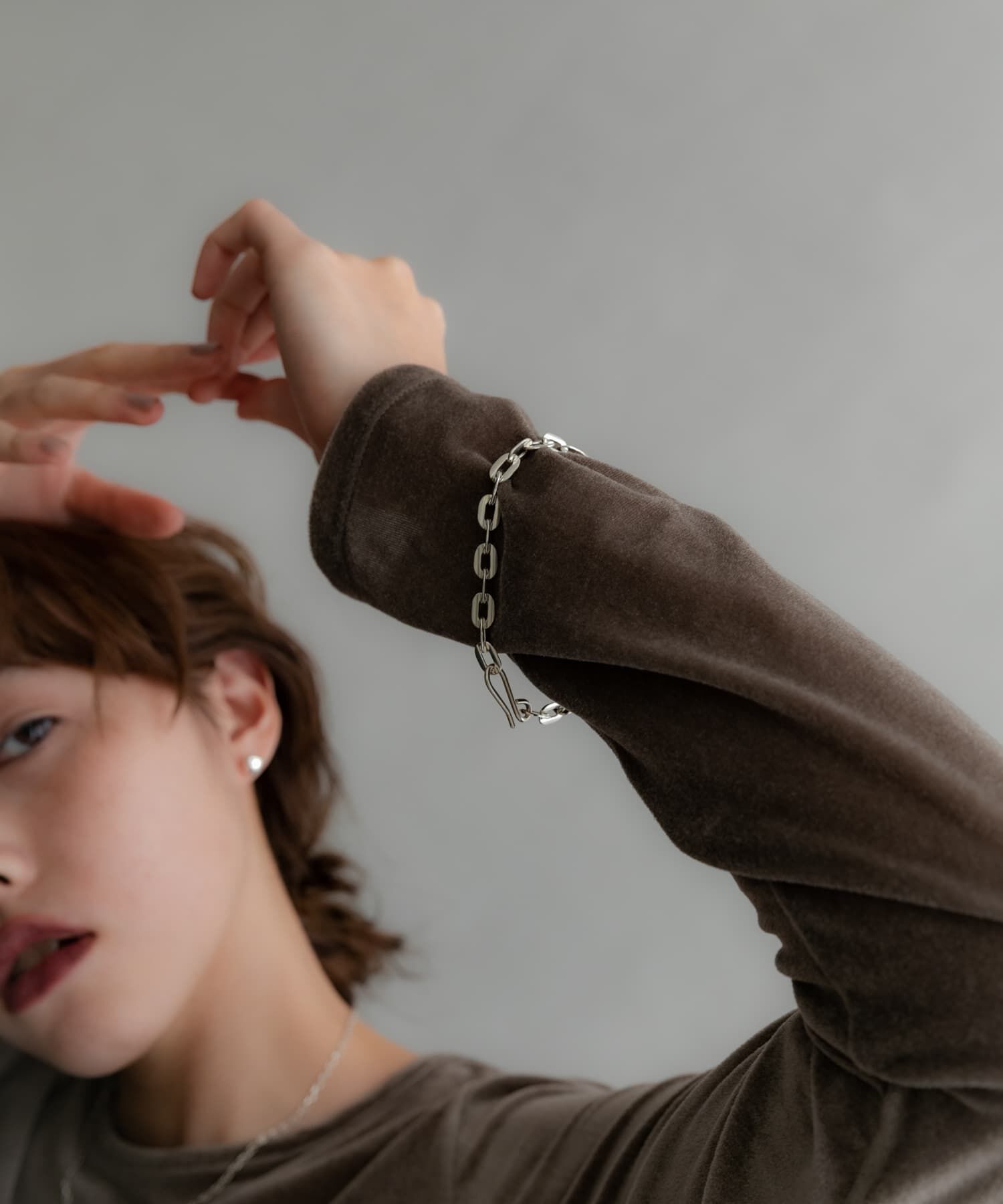 SMELLY「SMELLY so&rsquo;　oval chain bracelet」|ブレスレット・バングル|