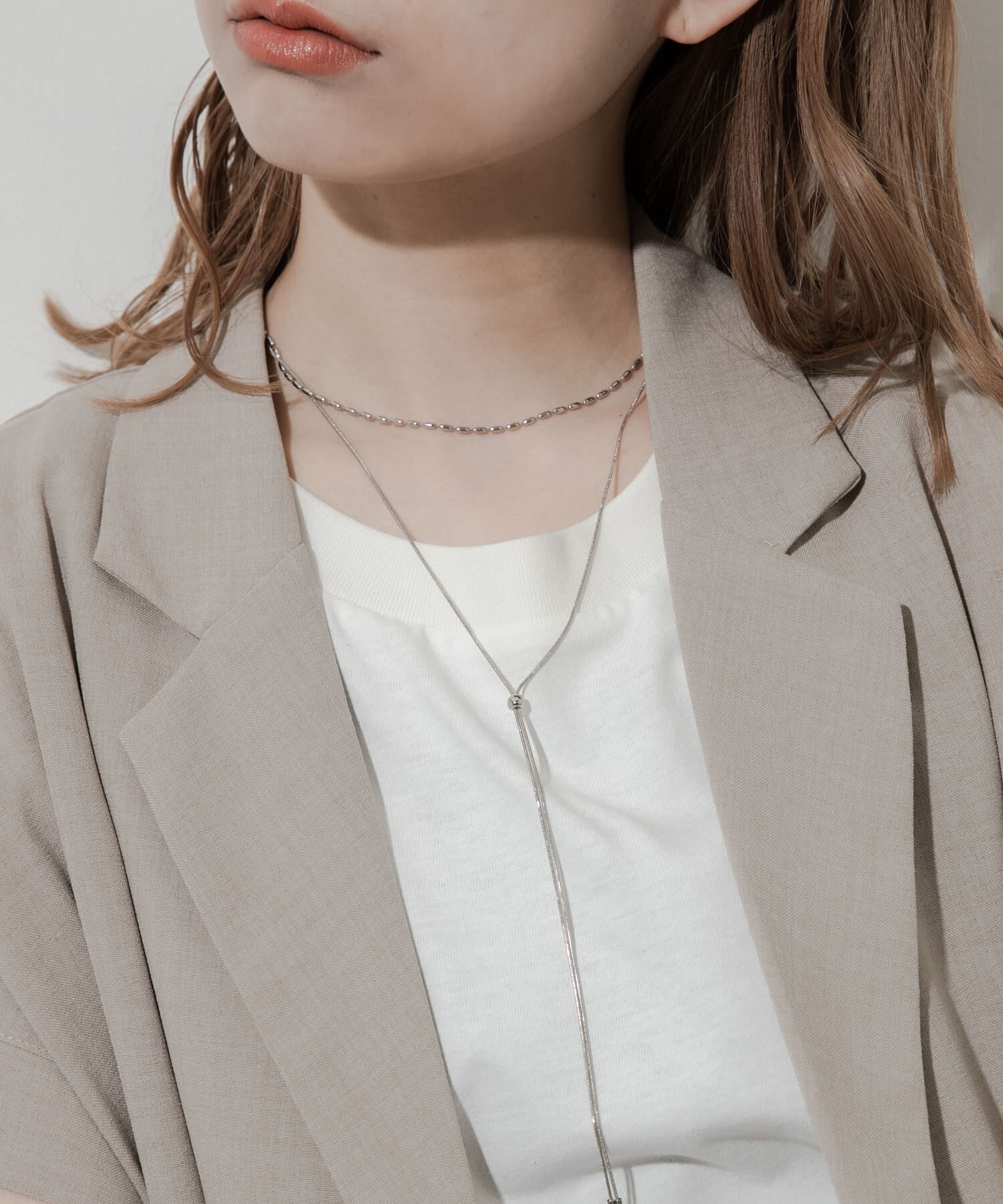 SMELLY「2セットネックレス」|ネックレス|