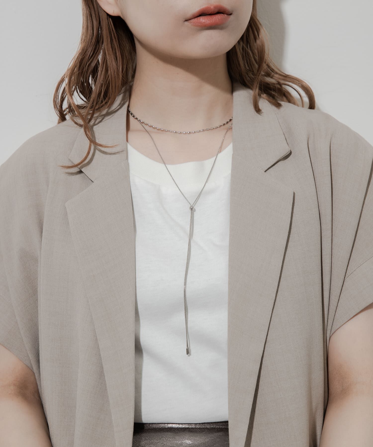 SMELLY「2セットネックレス」|ネックレス|