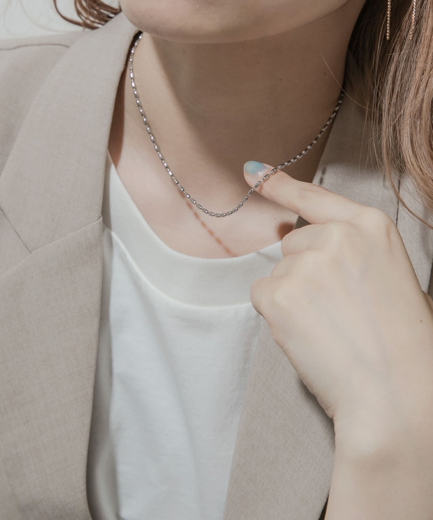 SMELLY「2セットネックレス」|ネックレス|