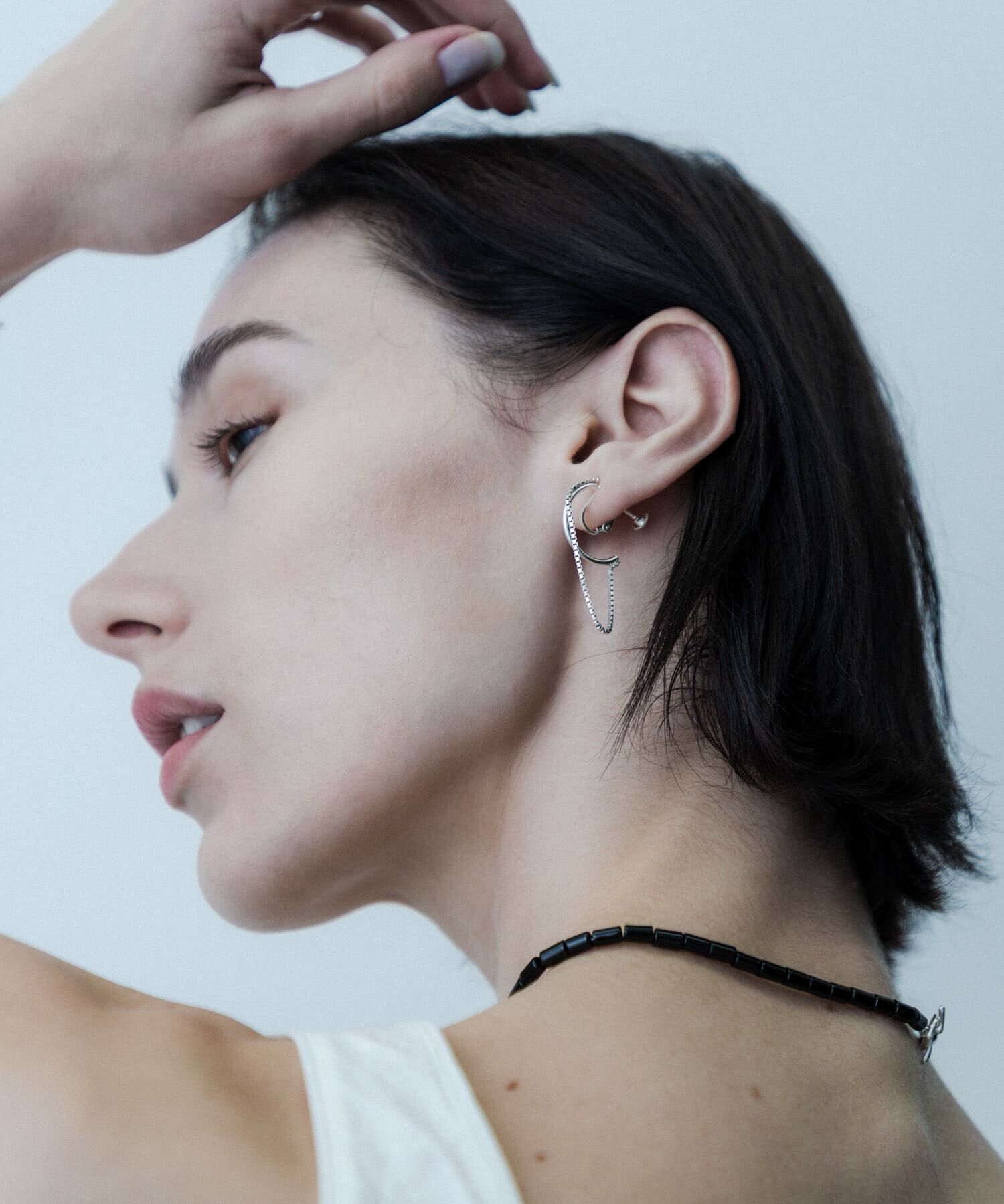 SMELLY「SMELLY so&rsquo;　combination chain earring」|イヤリング|
