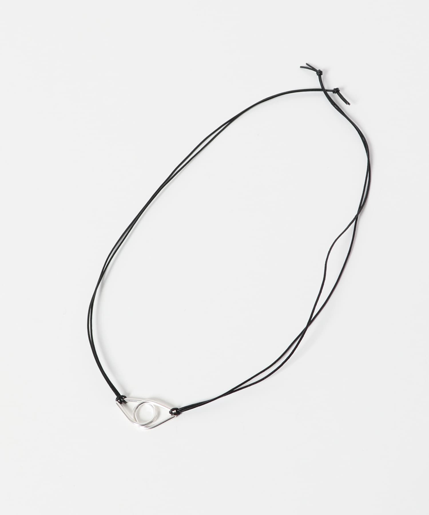 SMELLY「SMELLY so&rsquo;　twin drop cord necklace」|ネックレス|