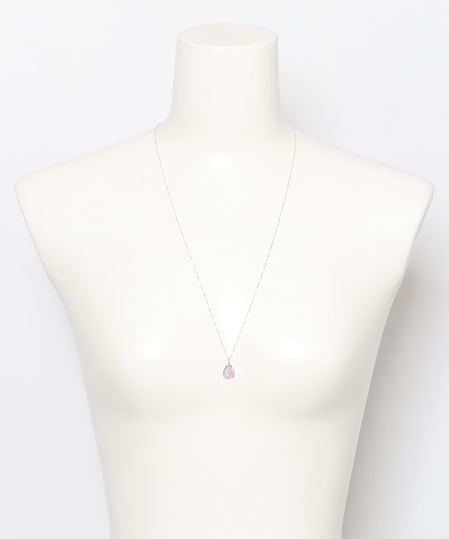 SMELLY「SMELLY so&rsquo;　amethyst slide necklace」|ネックレス|