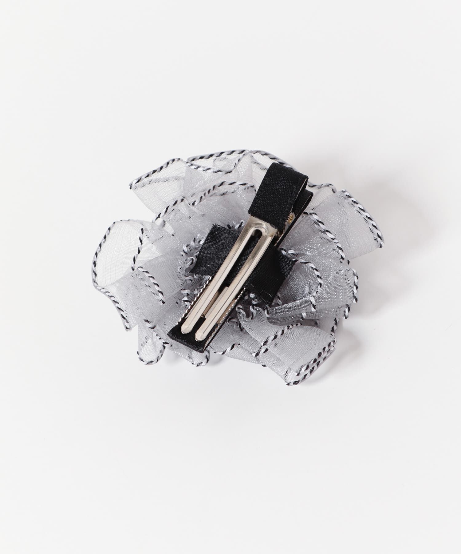 SMELLY「パイピングシフォンフラワーヘアピン」|その他|